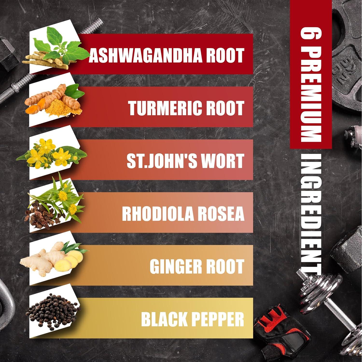 Cápsulas de Ashwagandha BMVINVOL 180 Veganas - Suplemento Herbal