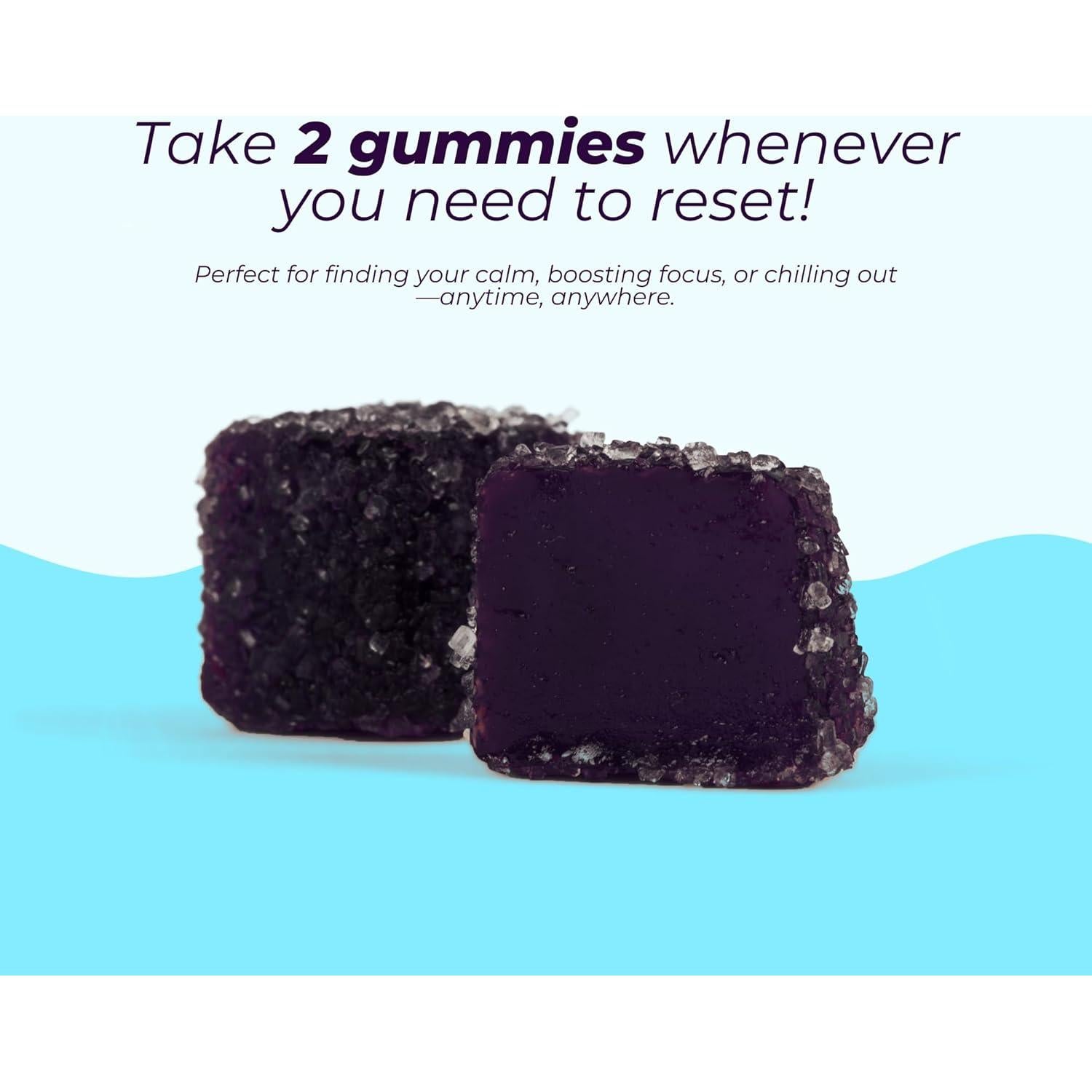 Chill Gummies Hello LoFi - Suplemento Relajación Vegano 40 Unidades