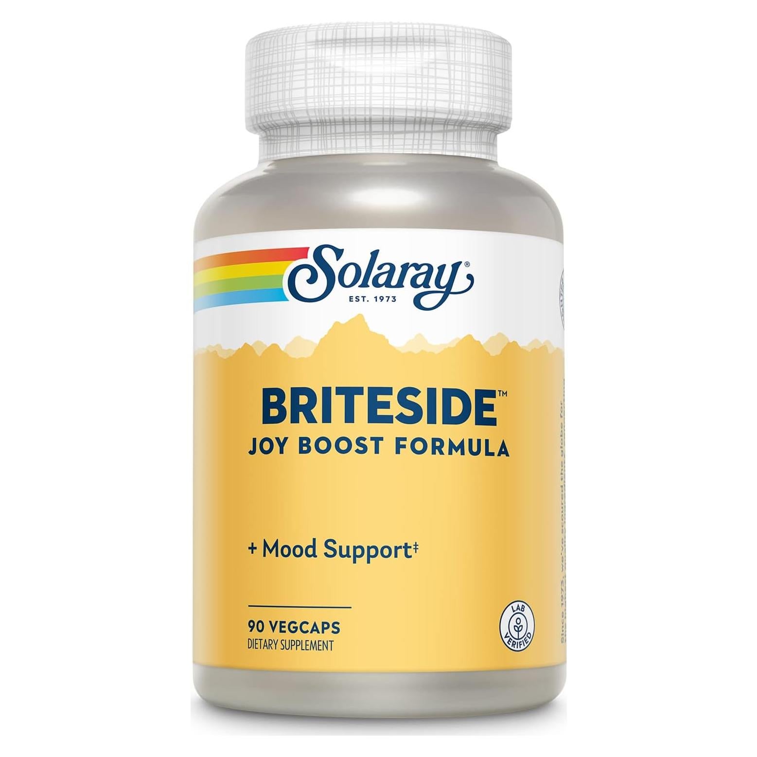 Suplemento Dietético Solaray BriteSide - 90 Cápsulas Vegetarianas