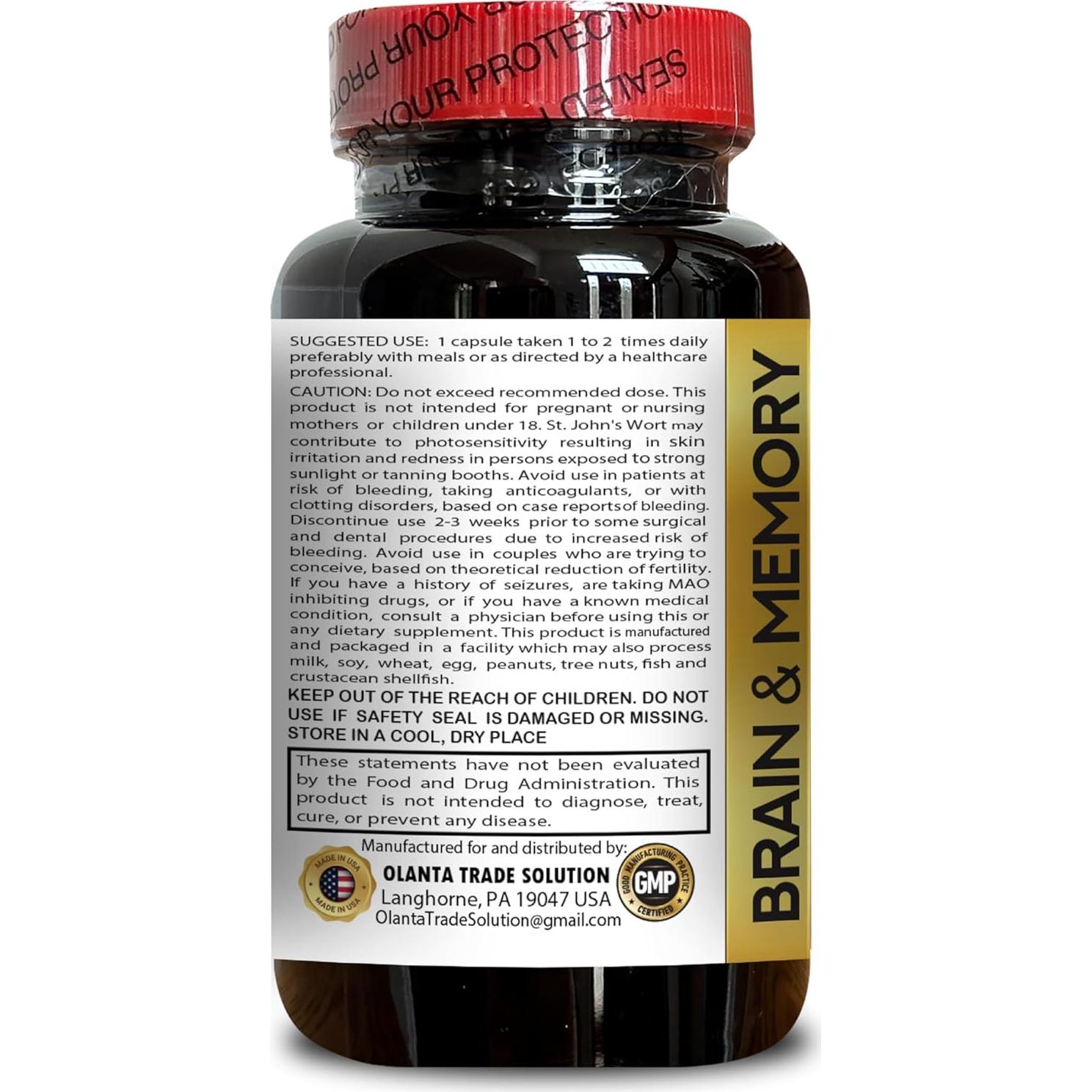 Suplemento de Memoria y Claridad Mind Matrix - 60 Cápsulas