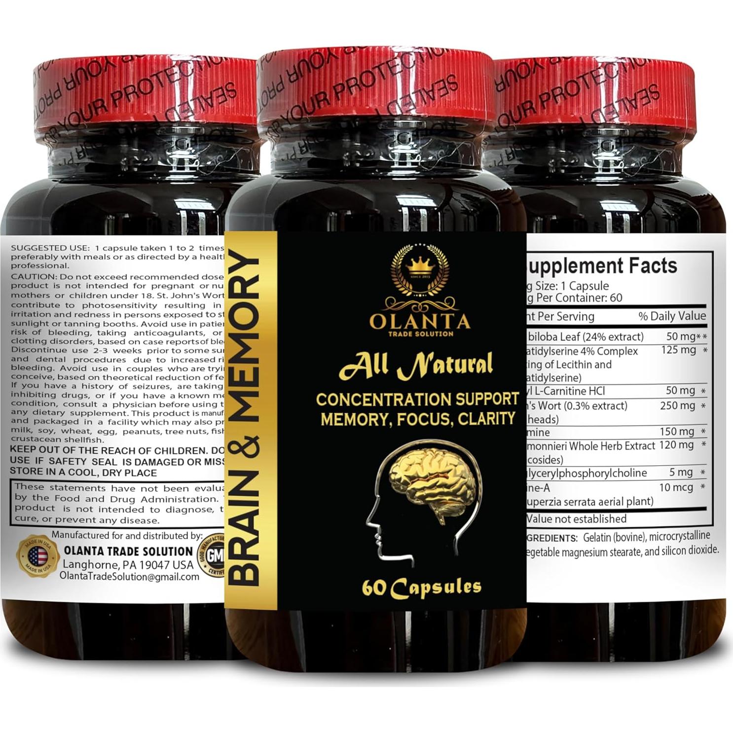 Suplemento Cognitivo Mind Matrix - Mejora Memoria y Enfoque