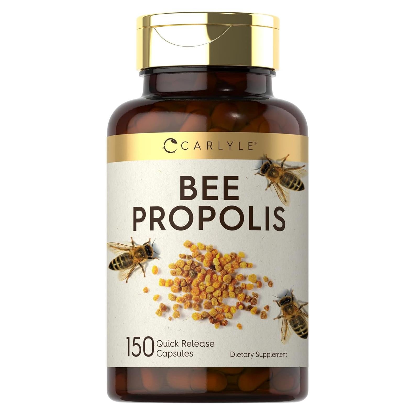 Cápsulas de Propóleos de Abeja Carlyle 600mg - 150 Unidades