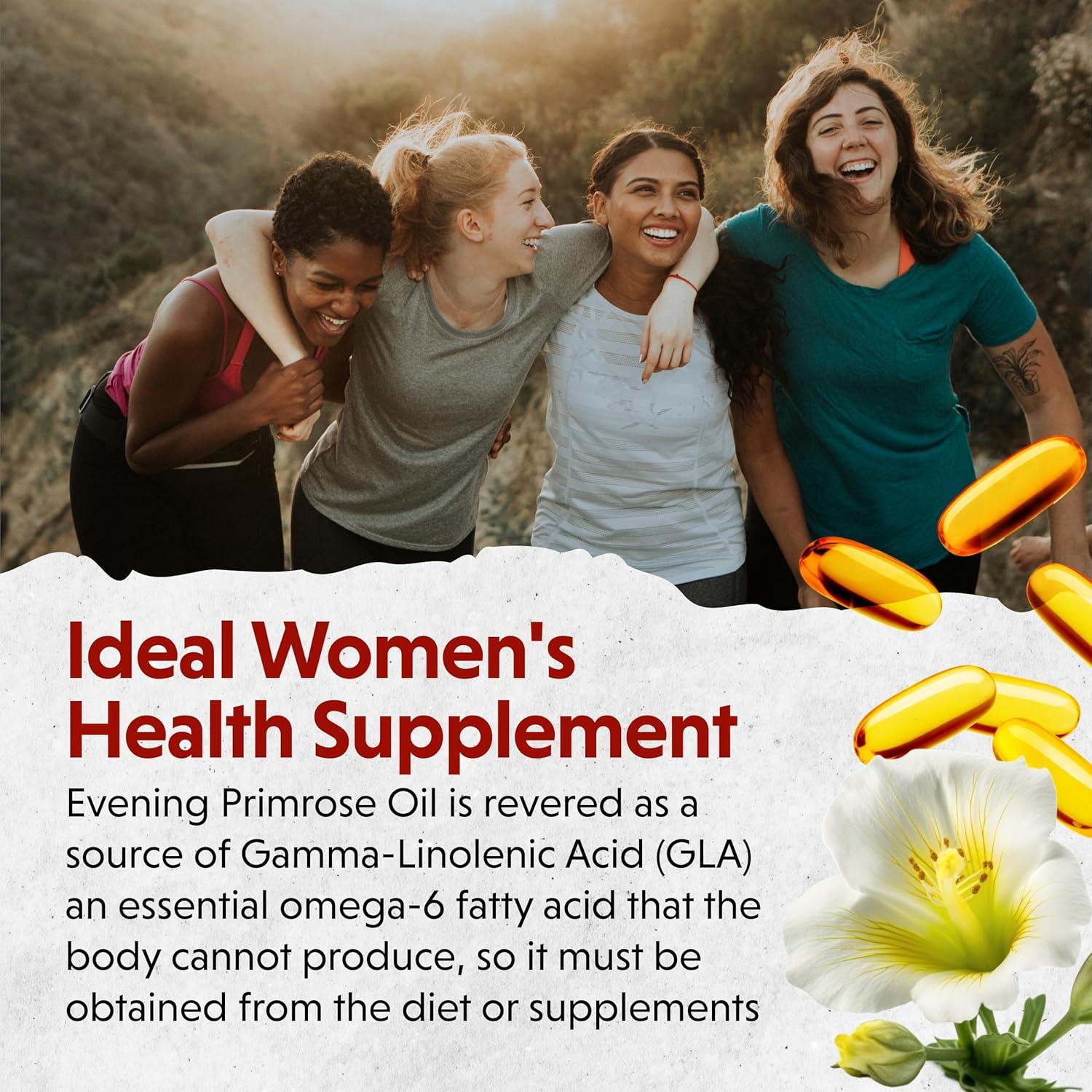 Cápsulas de Aceite de Onagra Barlean's 1300mg 120 Gelatinas