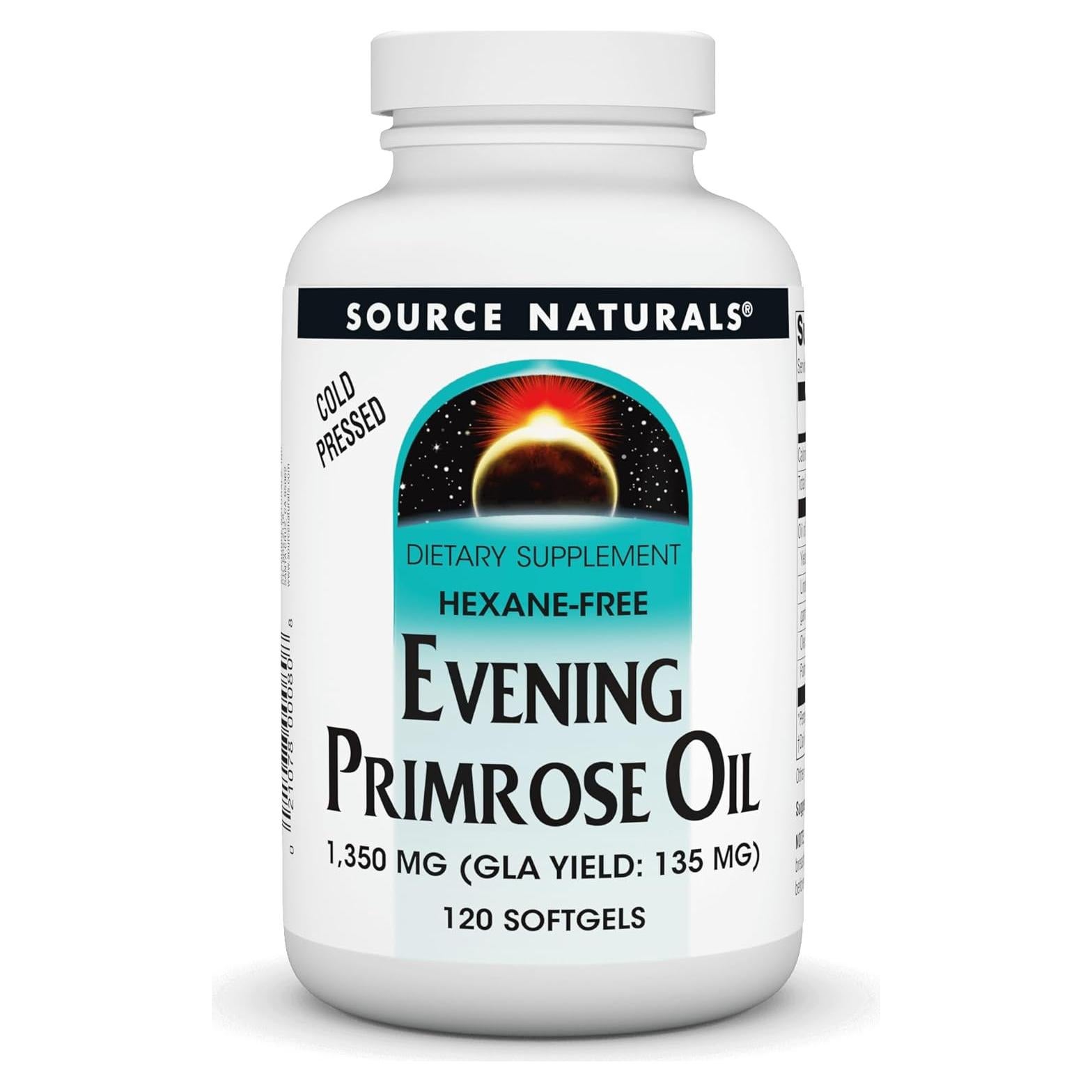 Aceite de Onagra Source Naturals 1350mg 120 Gelatinas Blandas