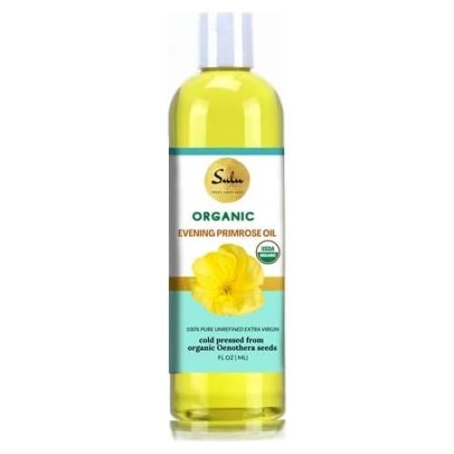 Aceite de Onagra Orgánico Sulu 355 ml - 12% GLA Natural
