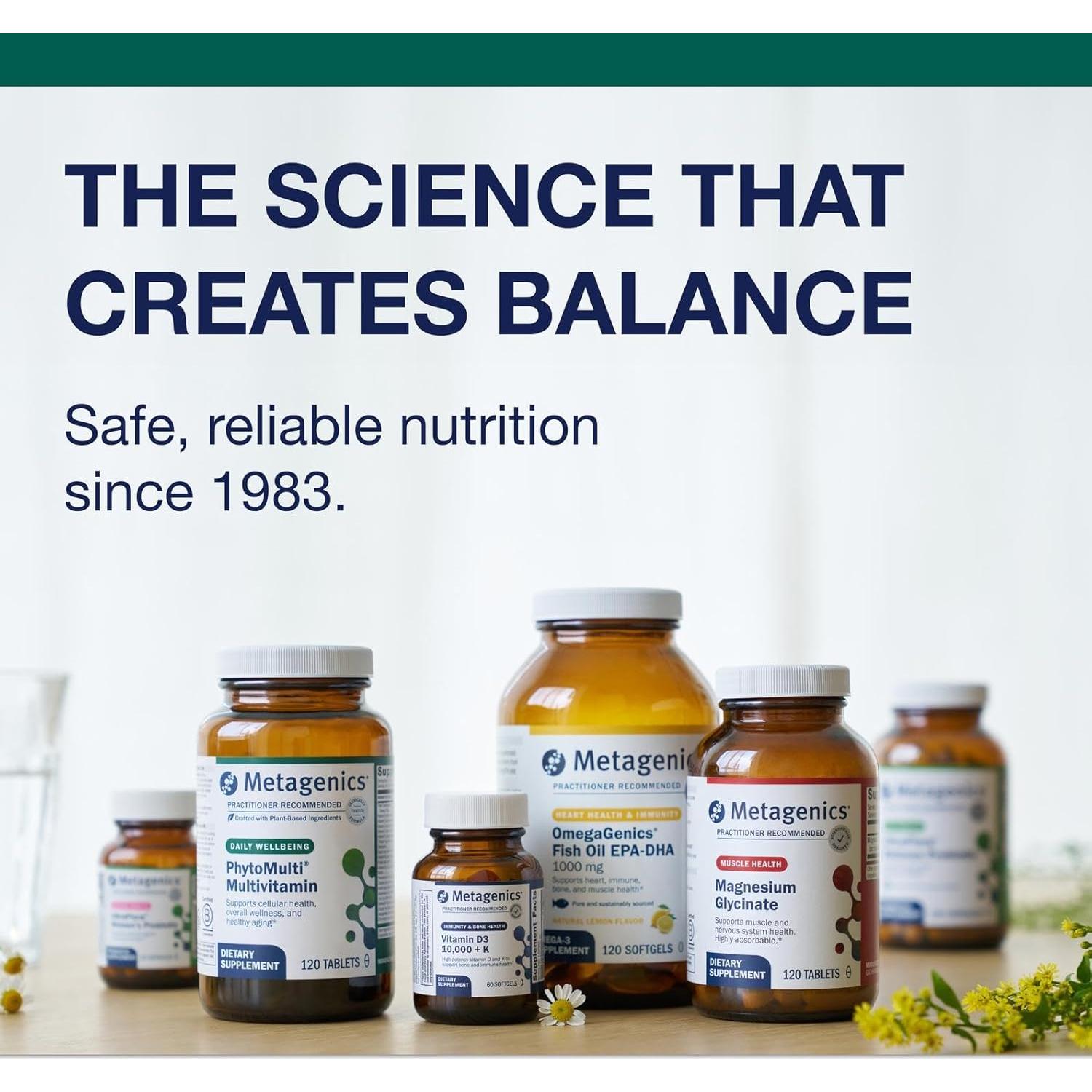 Aceite de Onagra Metagenics 90 Cápsulas - GLA 50 mg