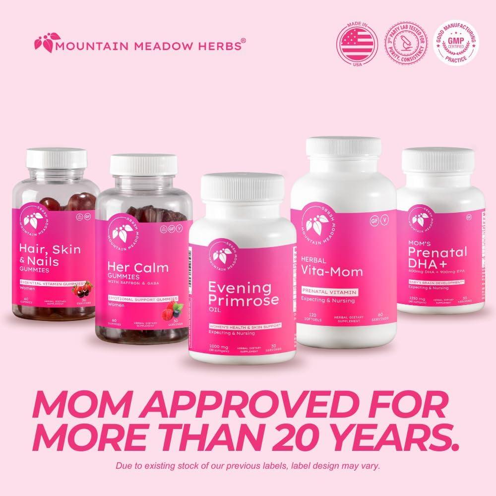 Aceite de Onagra Mountain Meadow Herbs 1000mg 30 Cápsulas