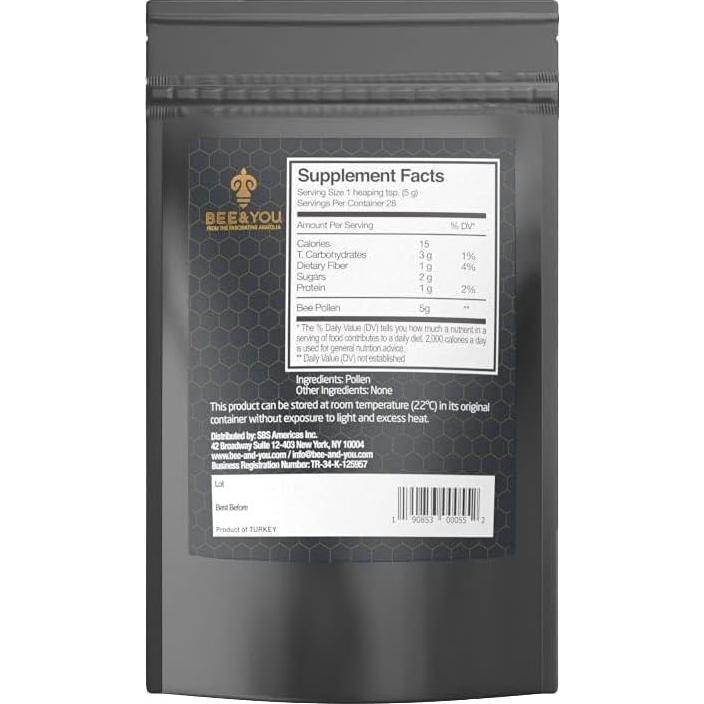 Gránulos de Polen de Abeja BEE & YOU 142 g Paquete de 2