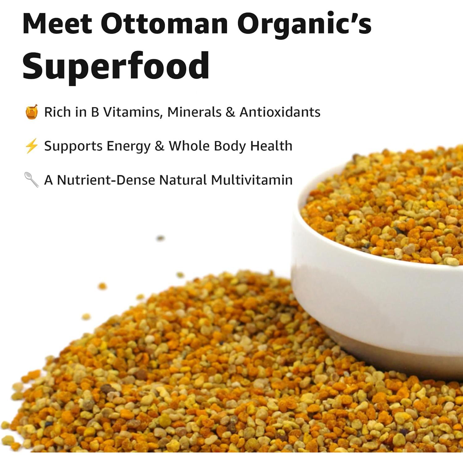 Polen de Abeja Orgánico Ottoman 200g - Superalimento Natural