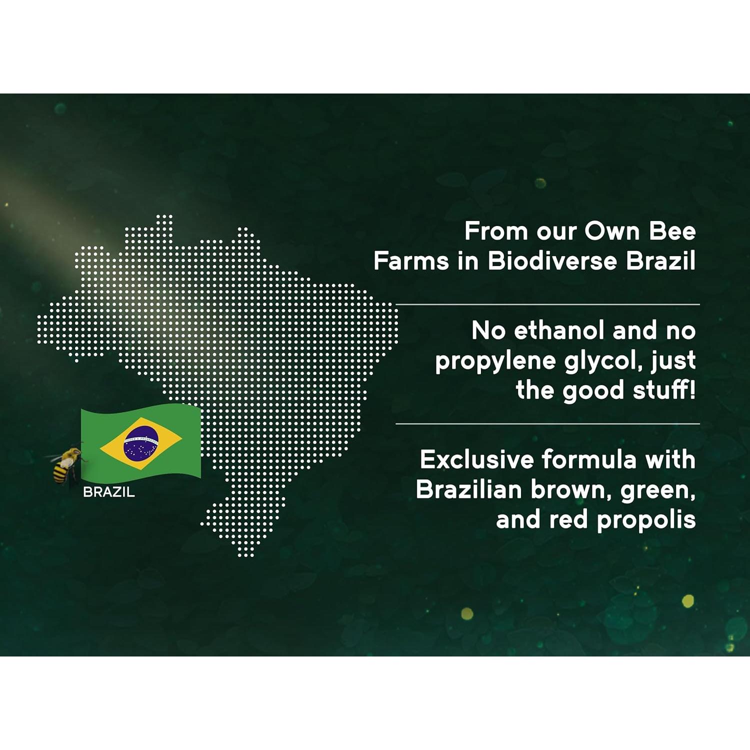 Cápsulas de Propóleos Rojos de Abeja NaturaNectar 60 pcs