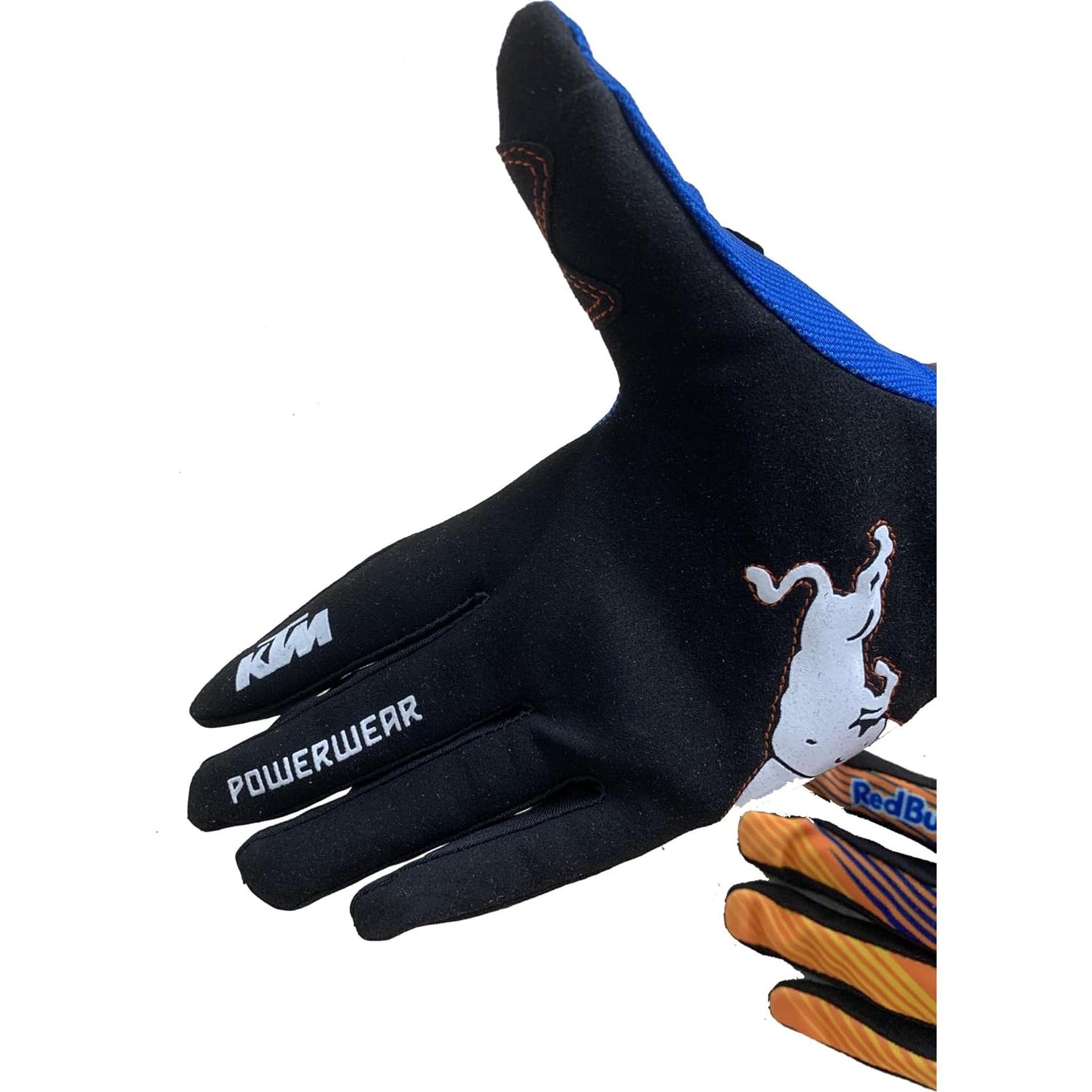 Guantes de Ciclismo EXCEREY Red Bull Antideslizantes Unisex