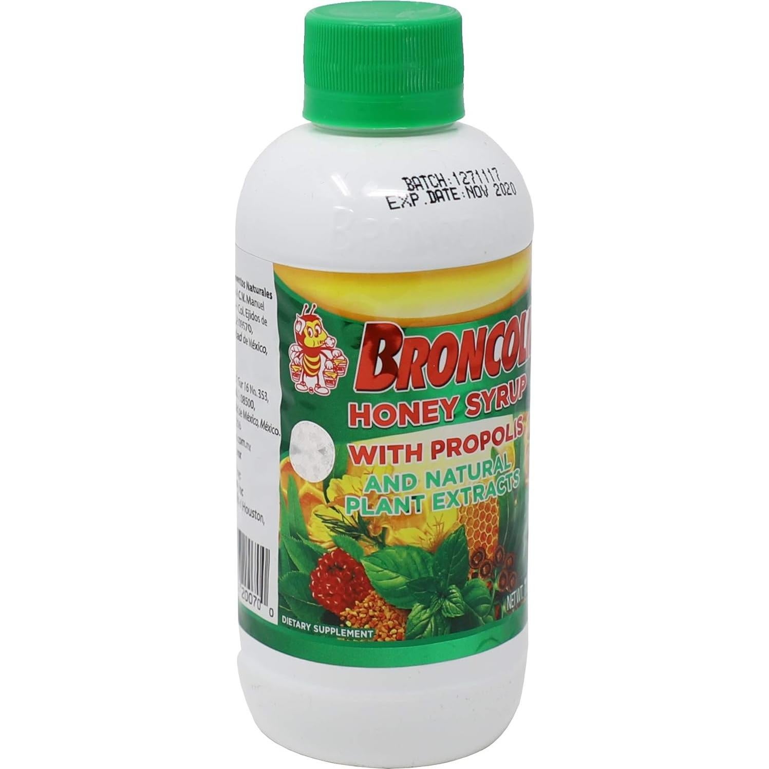 Jarabe de Miel Broncolin con Propóleos 323 g - Alivio Natural