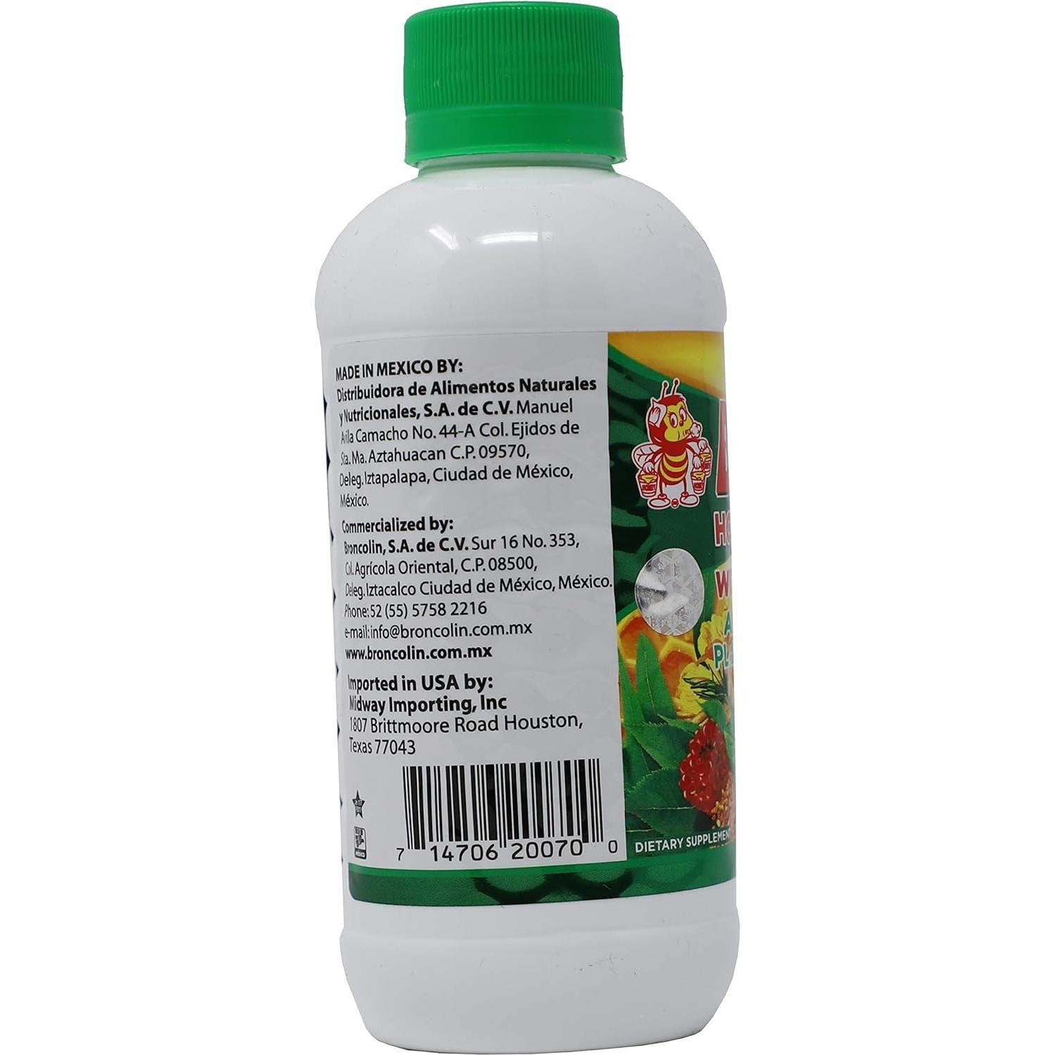 Jarabe de Miel Broncolin con Propóleos 323 g - Alivio Natural