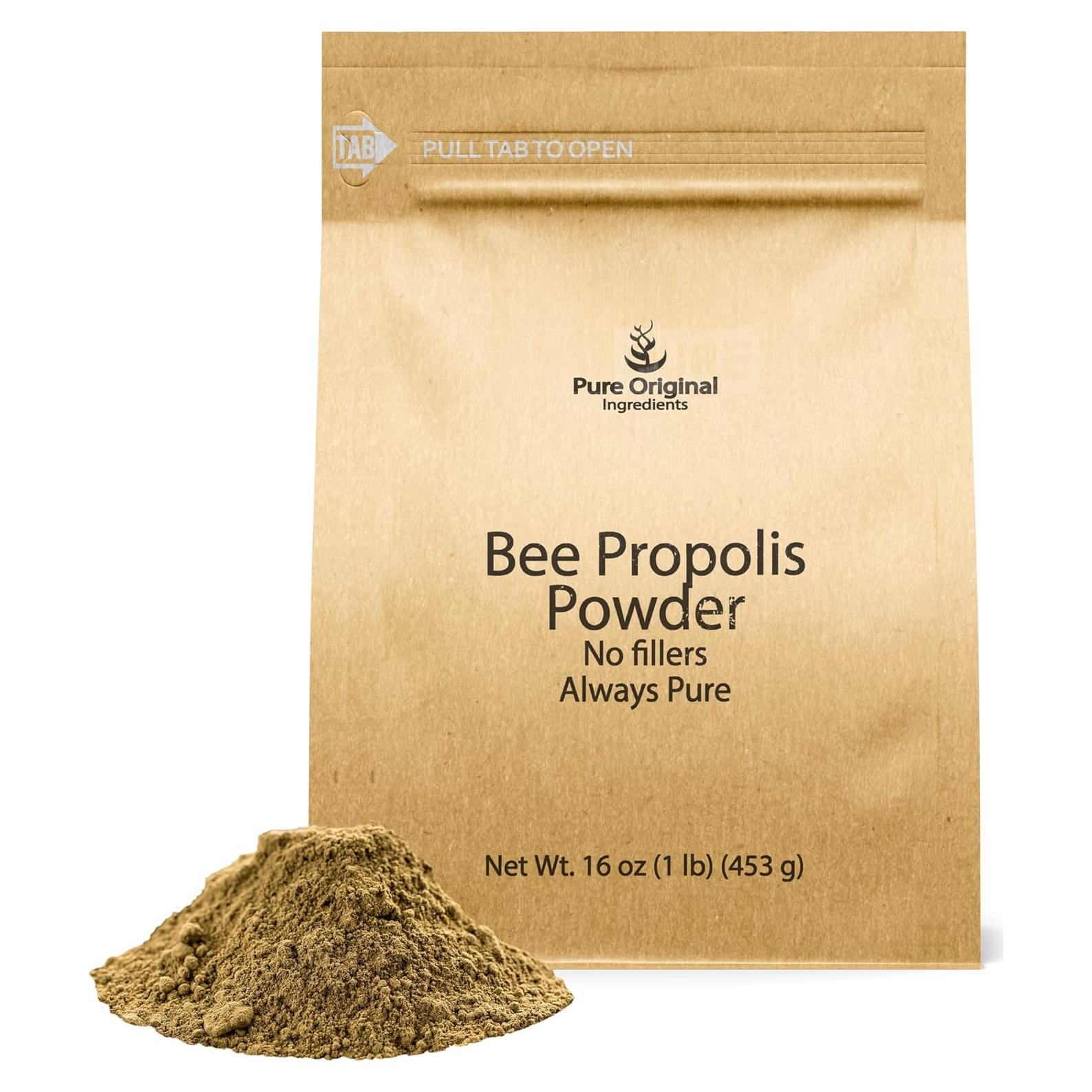 Polvo de Propóleos de Abeja 0.45 kg Ingredientes Originales Puros