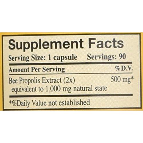 Cápsulas de Propóleos YS Eco Bee Farms 1000 - 90 Unidades x 3