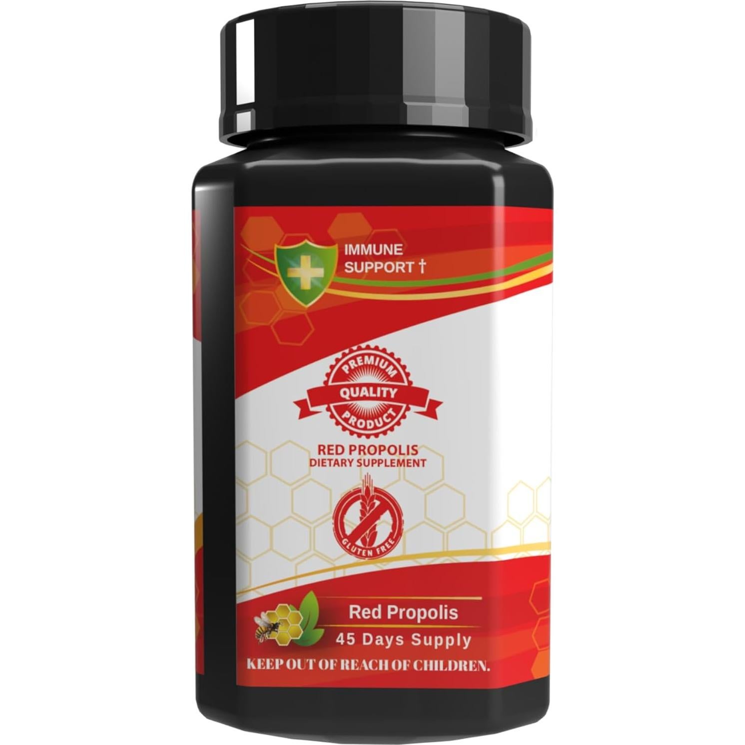 Propóleos Rojos de Abeja Gel de King's 90 Cápsulas 840mg