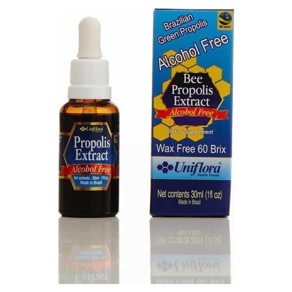 Extracto Líquido de Propóleos Verdes Uniflora - 60 Brix - 6 Botellas de 30ml
