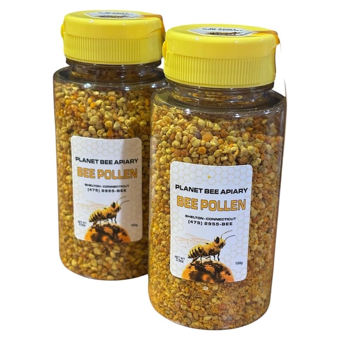 Gránulos de Polen de Abeja Crudo Planet Bee 198.44g Superalimento