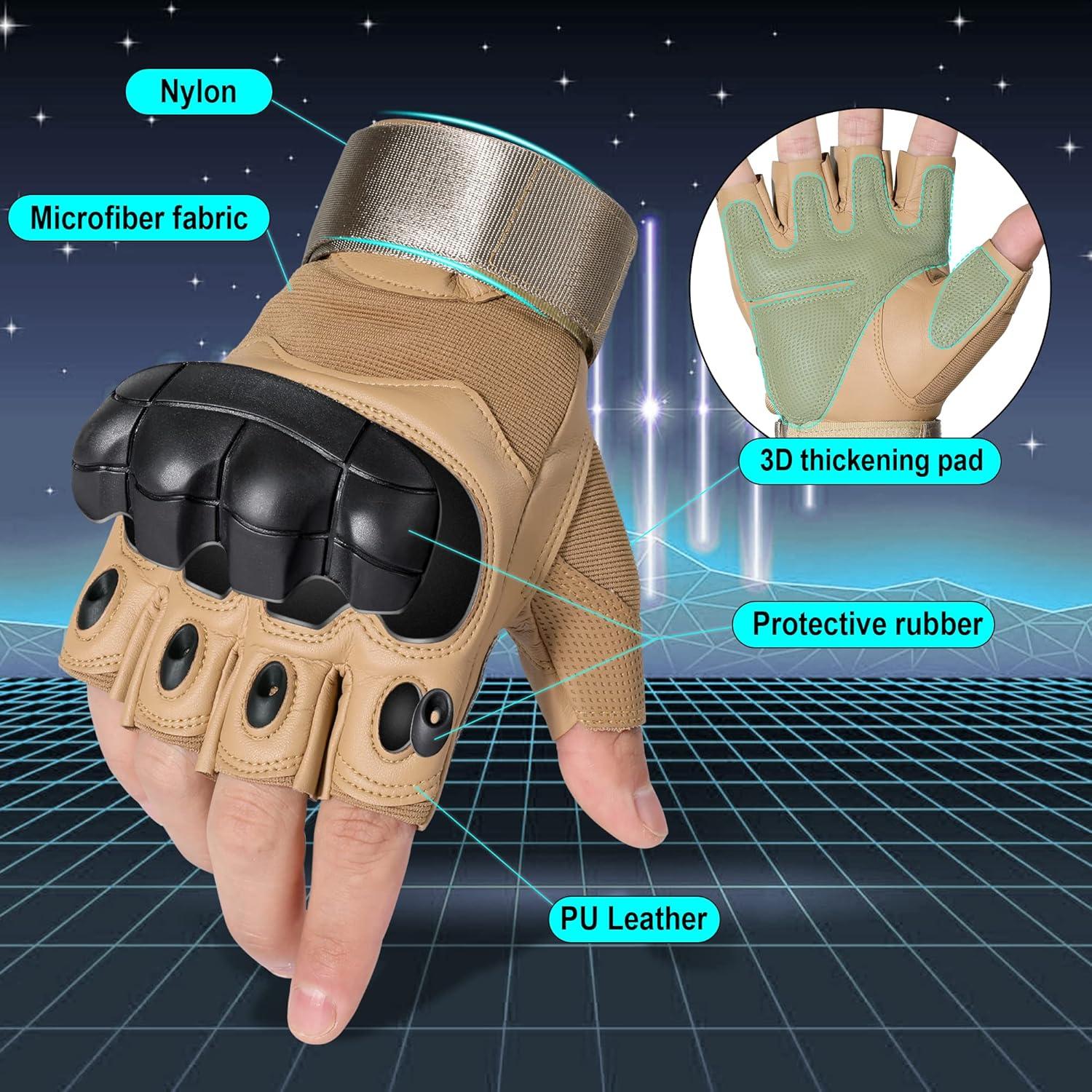 Guantes Tácticos WTACTFUL P10 para Motocicleta y Ciclismo