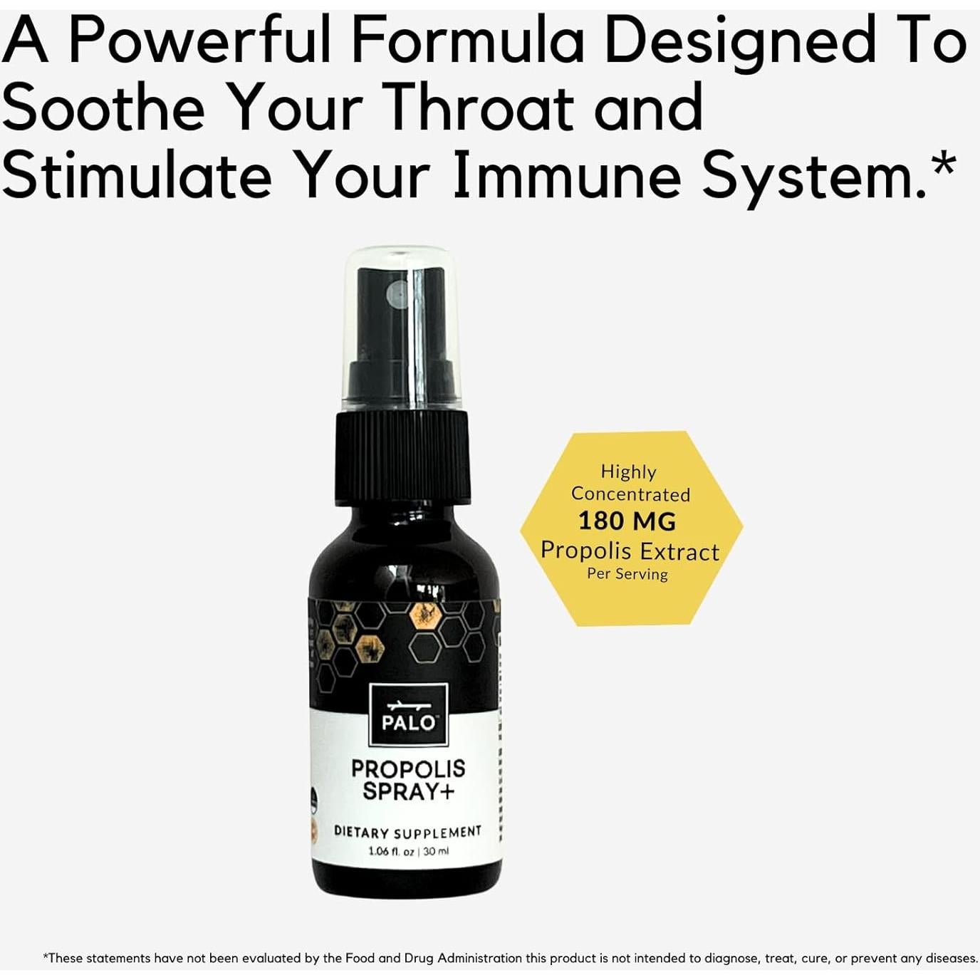 Spray de Propolis Verde PALO 30 ml - Alivio Garganta Irritada