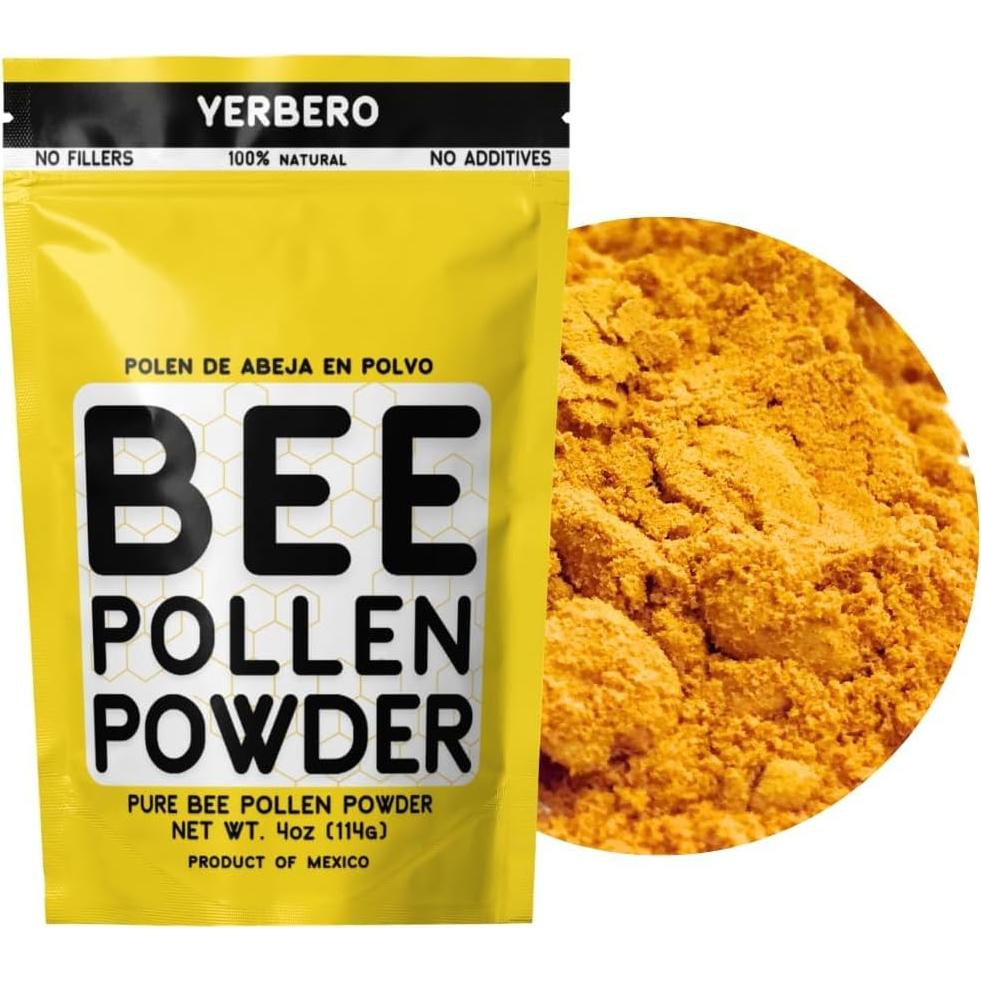 Polvo de Polen de Abeja Yerbero 114g | 100% Natural y Sin Aditivos