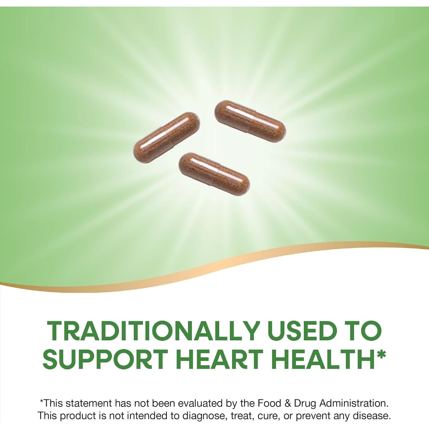 Bayas de Espino Nature's Way 180 Cápsulas Veganas - Salud Corazón