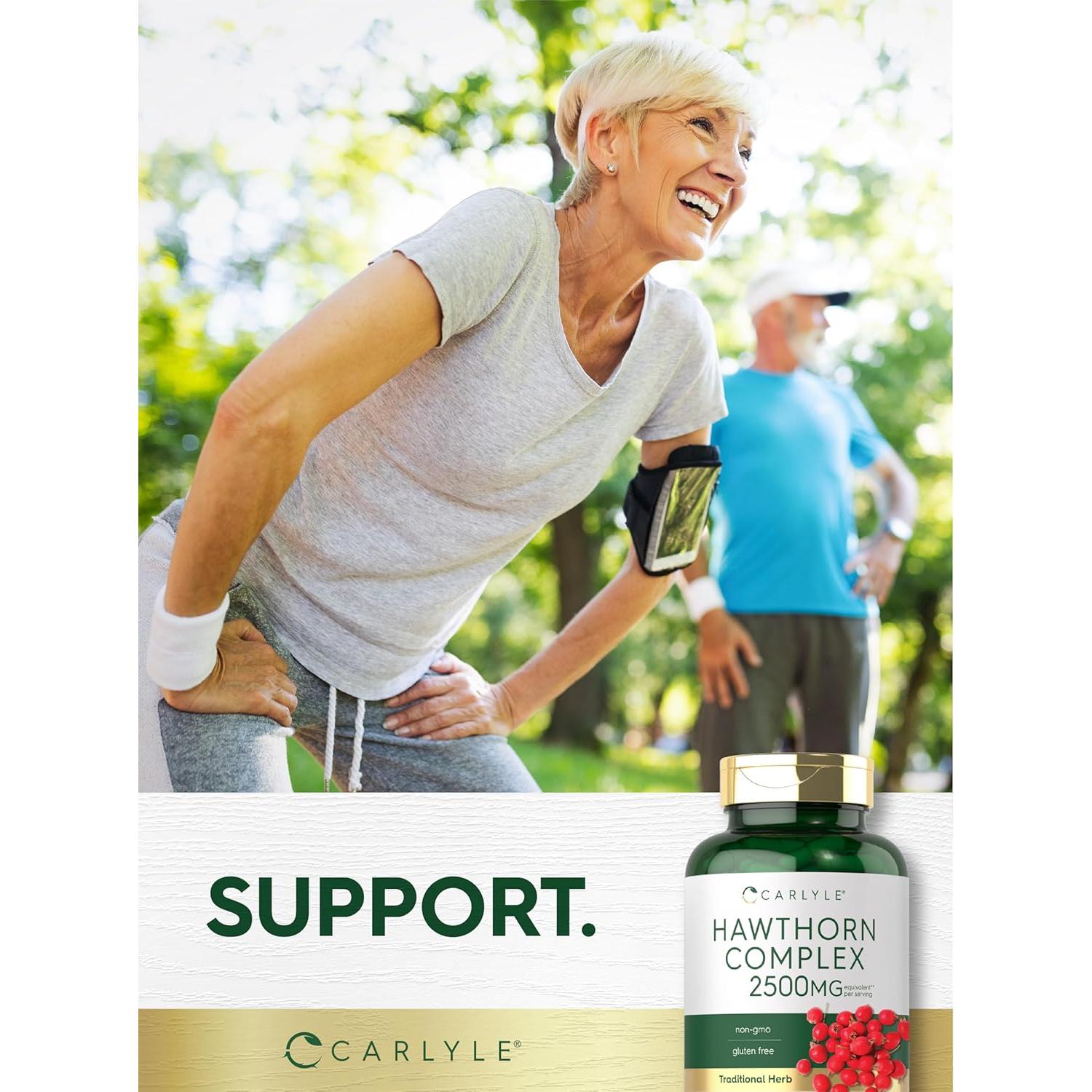 Complejo de Bayas de Espino Carlyle 2500mg 120 Porciones Sin OGM