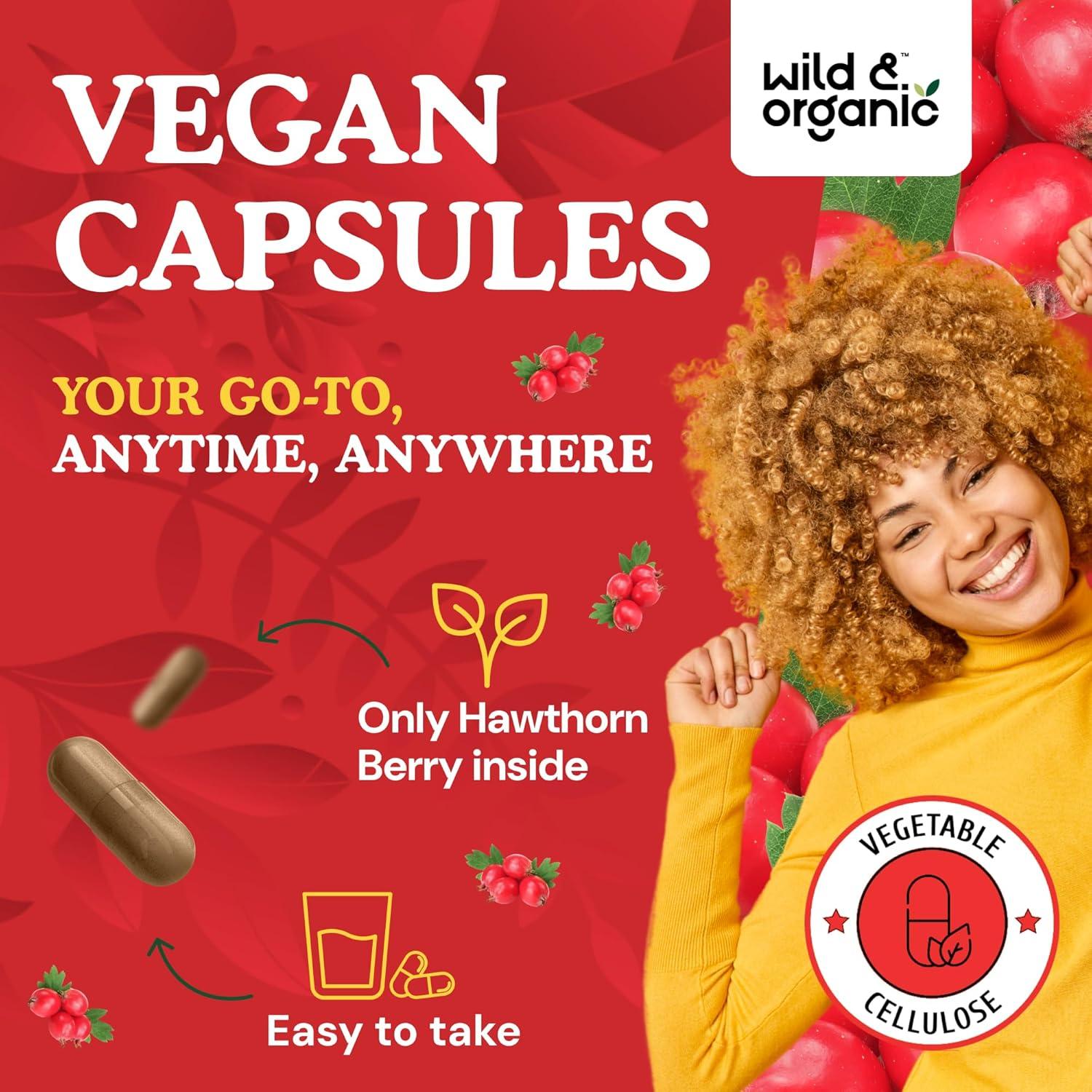 Cápsulas de Baya de Espino Silvestre y Orgánico 60 Caps