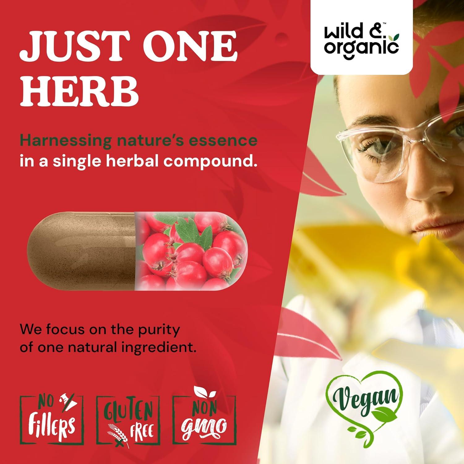 Cápsulas de Baya de Espino Silvestre y Orgánico 60 Caps