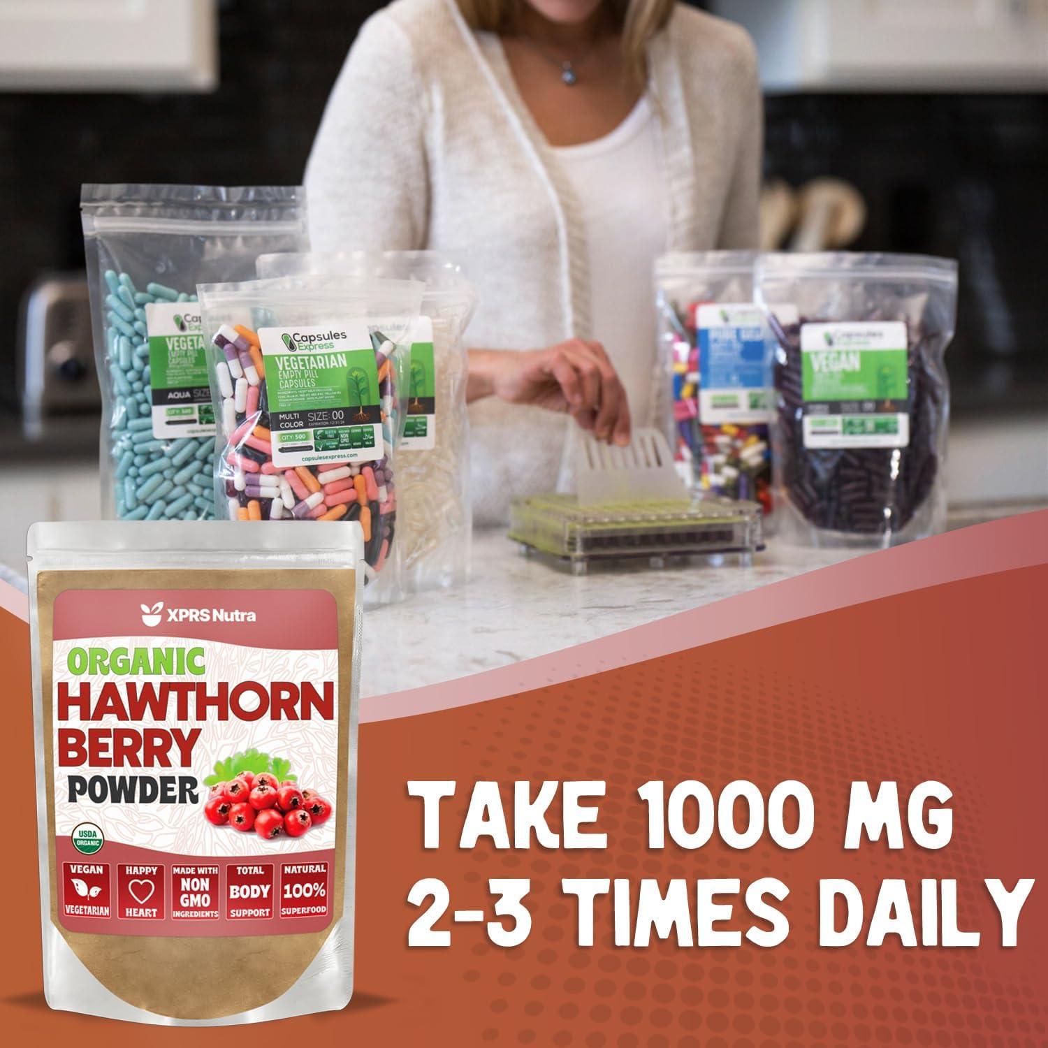 Polvo de Baya de Espino Orgánico XPRS Nutra 113.4g - Suplemento Vegano