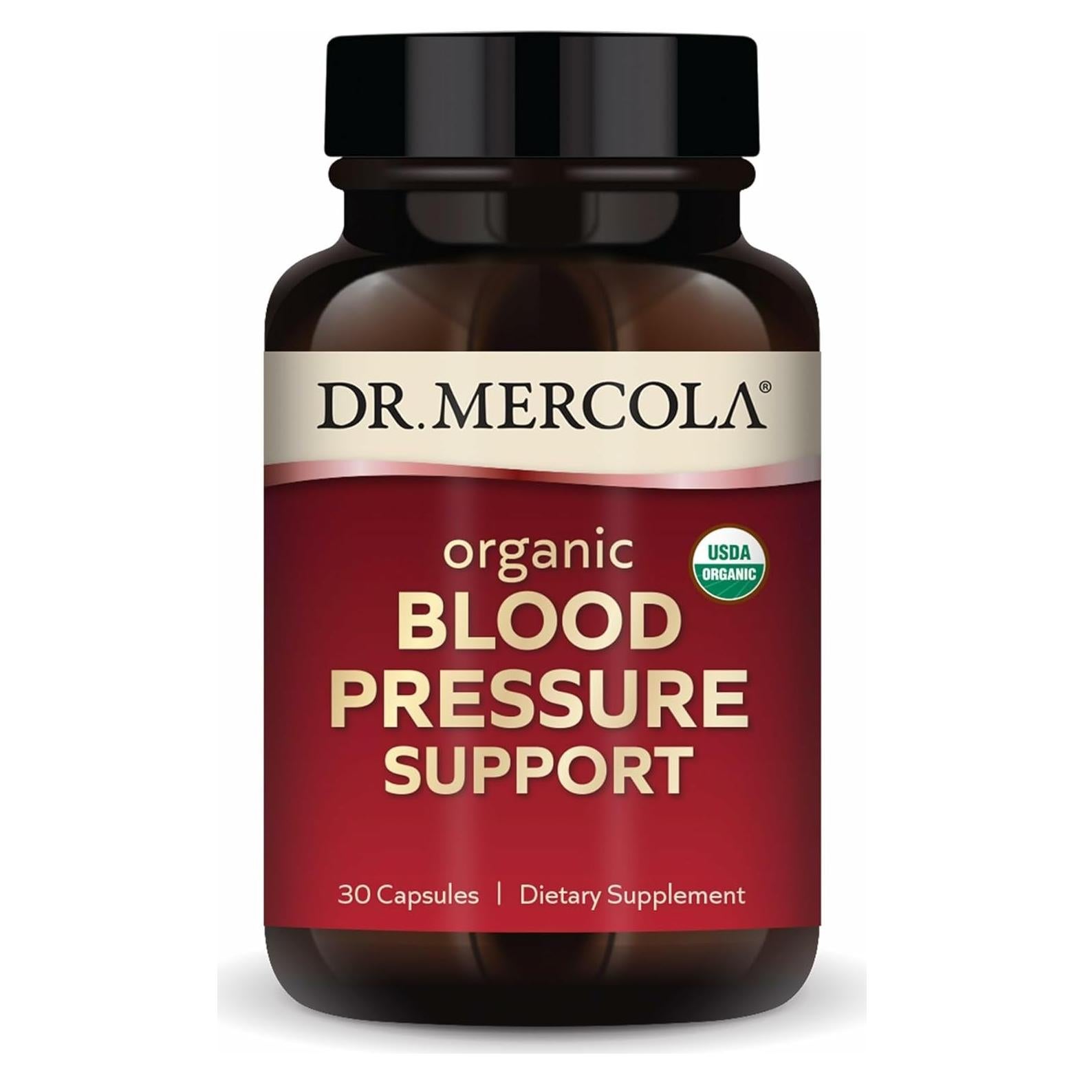 Soporte de Presión Arterial Orgánico Dr. Mercola - 30 Cápsulas