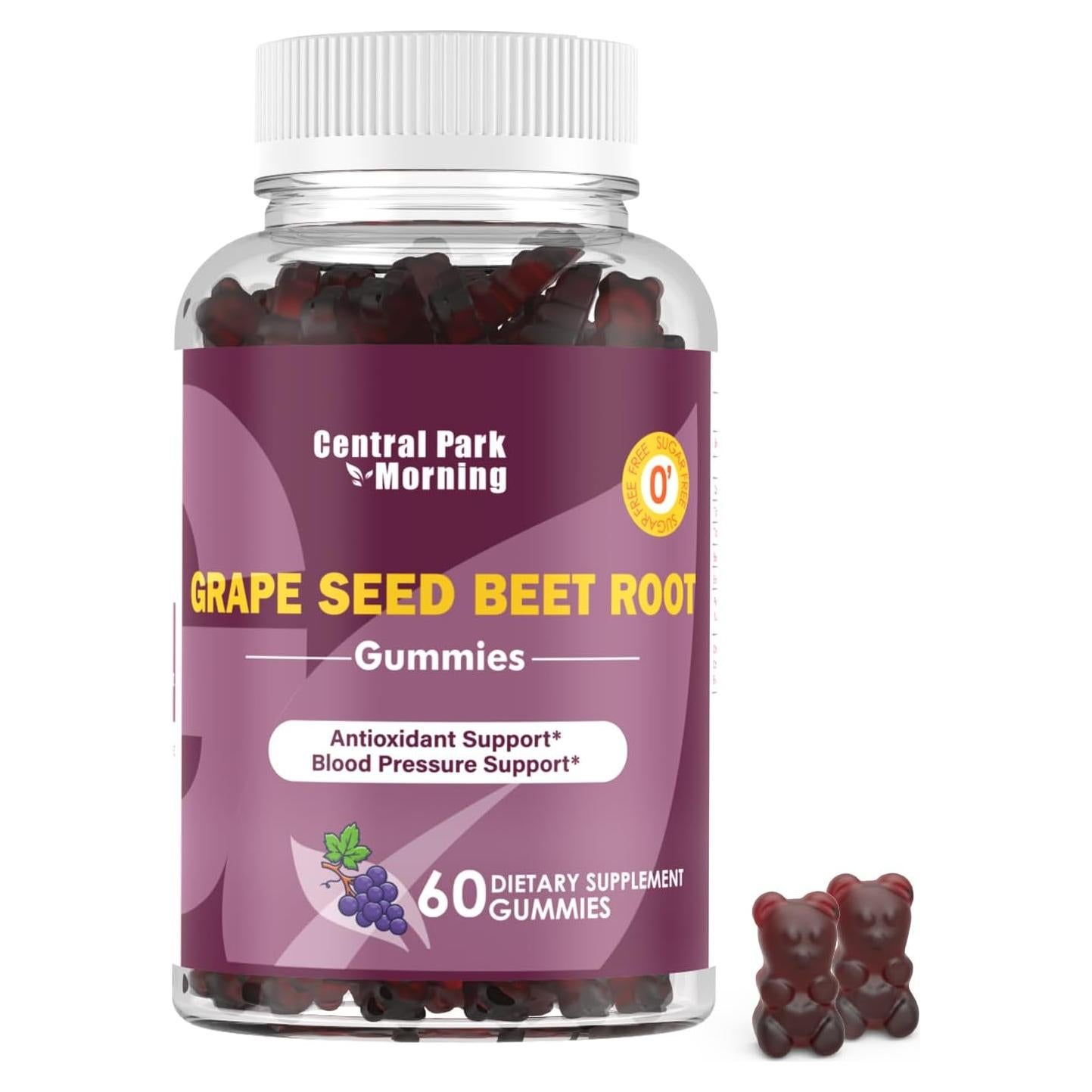 Gomitas Energéticas Central Park Morning Sabor Uva 209g