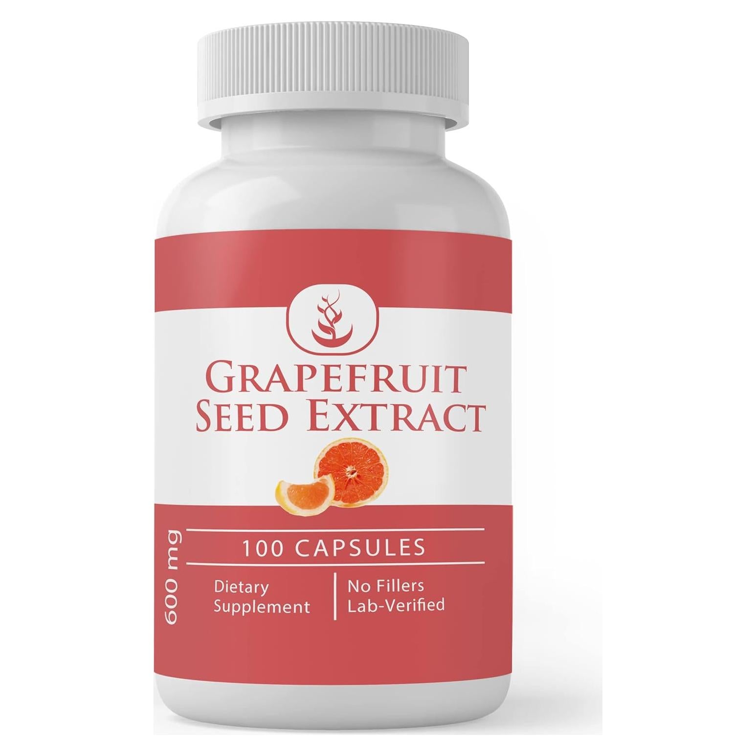 Extracto de Semilla de Pomelo Ingredientes Originales 100 Cápsulas