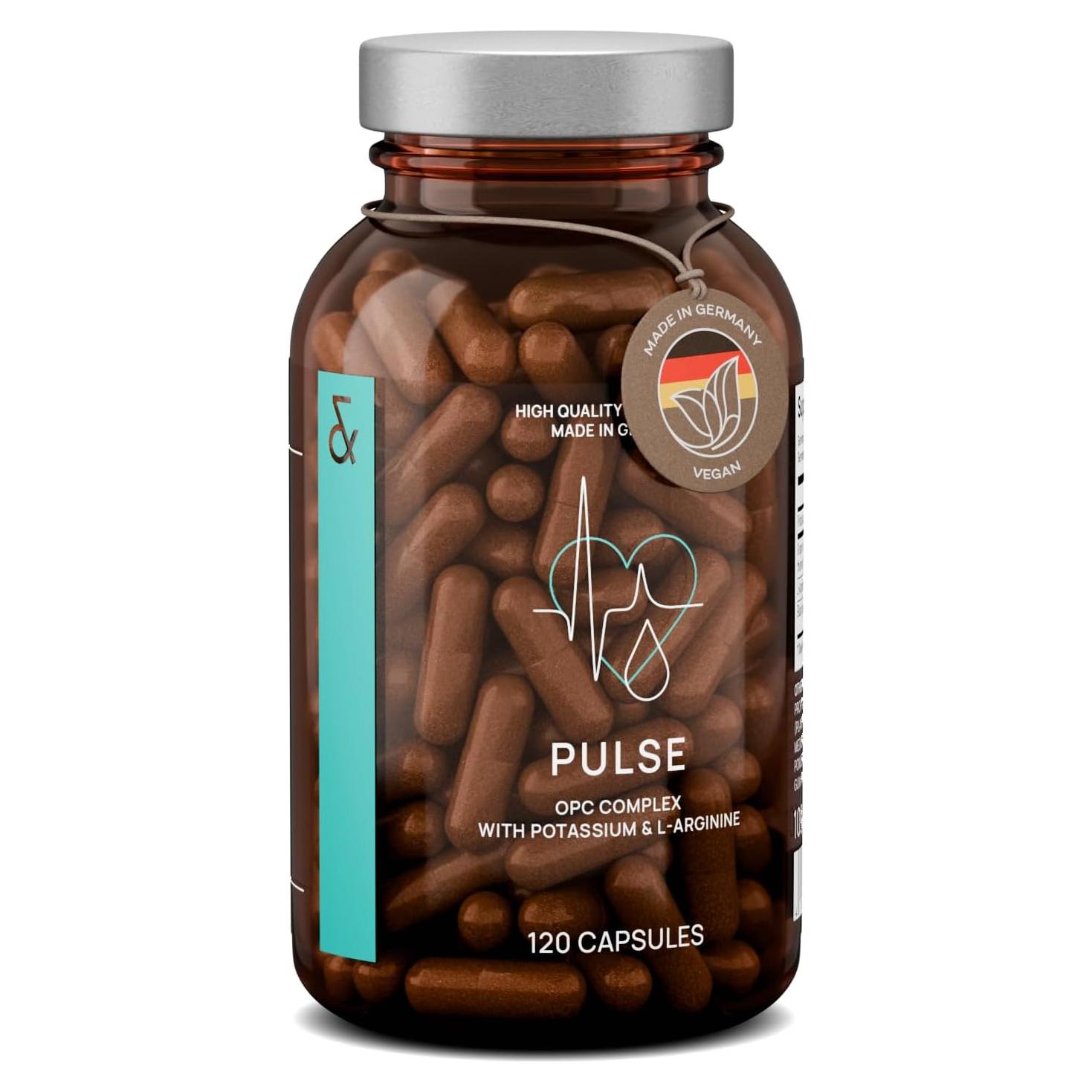 Suplemento Presión Arterial CLAV con Semilla de Uva y Ajo - 120 Cápsulas