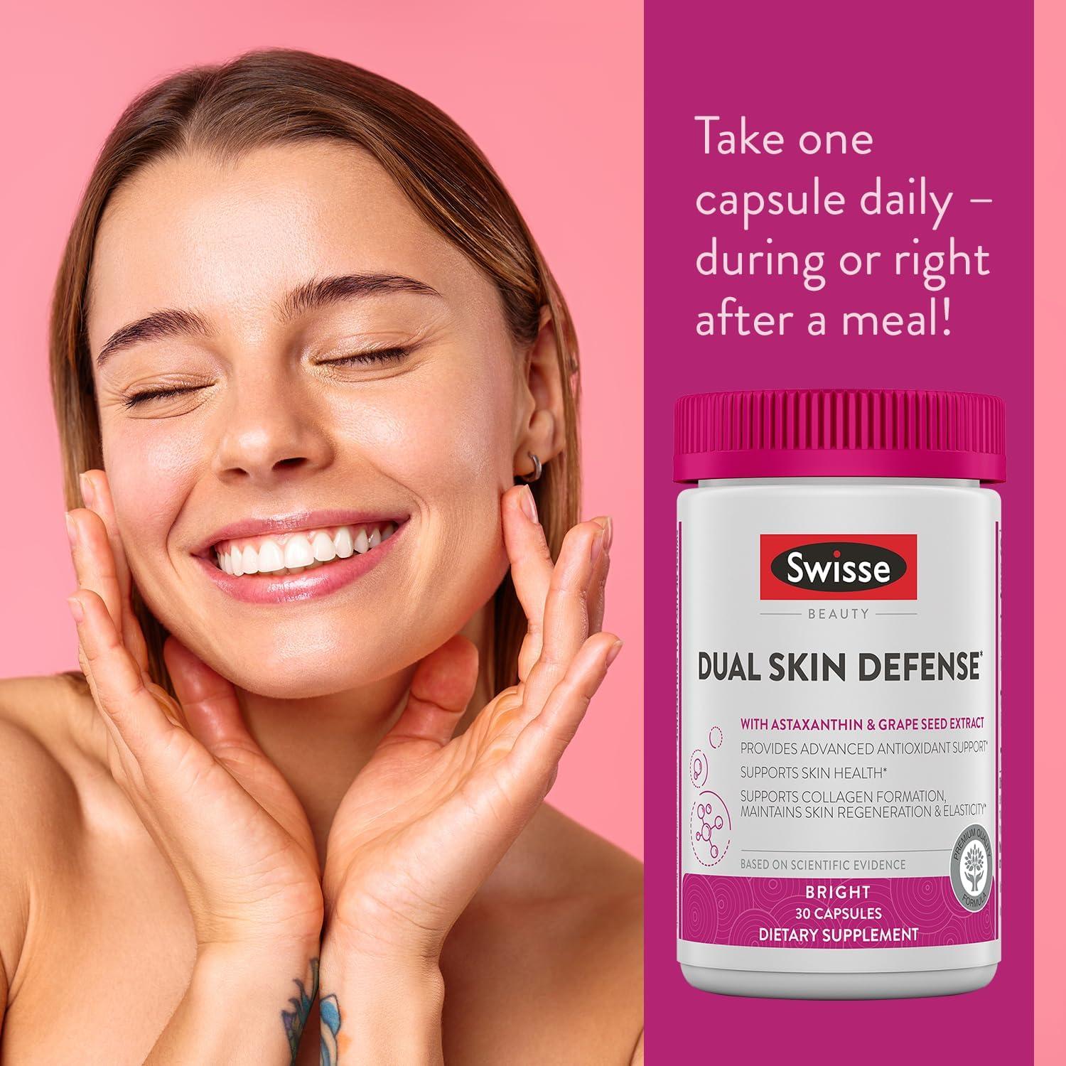 Suplemento de Defensa Dual Swisse Beauty | 30 Cápsulas Antioxidantes