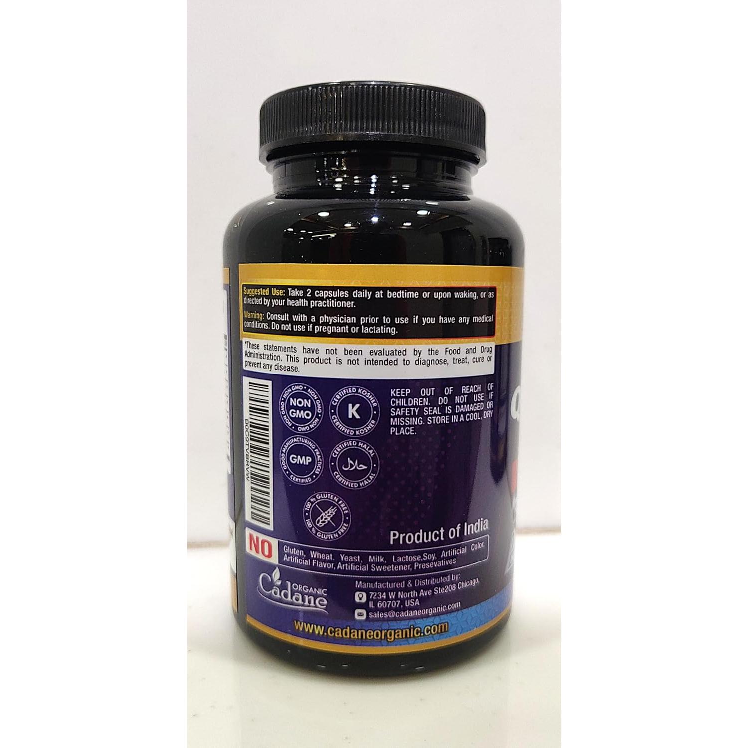 Suplemento de Quercetina Orgánica Cadane - 60 Cápsulas