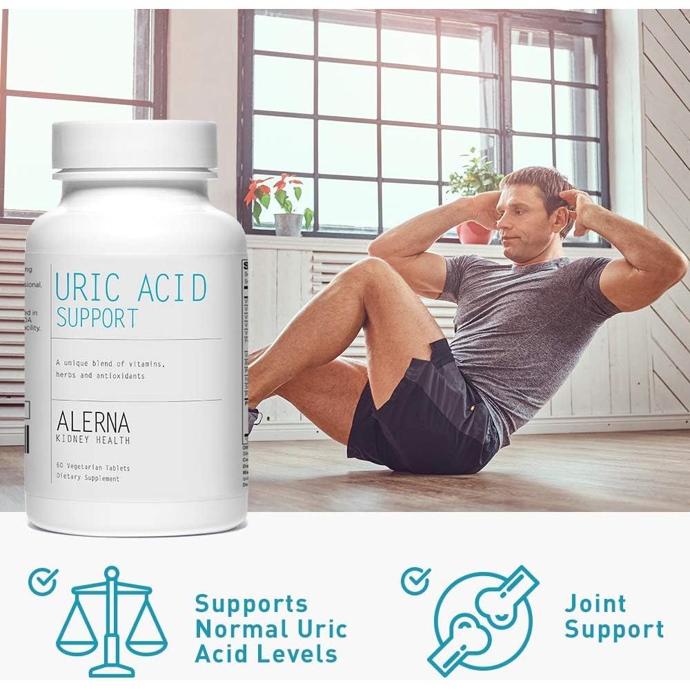 Suplemento de Ácido Úrico Alerna - 60 Tabletas Vegetarianas