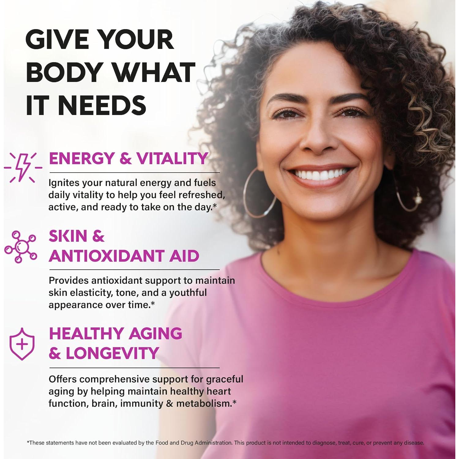 Suplemento de Resveratrol NUTRA HARMONY - 120 Cápsulas Antioxidantes