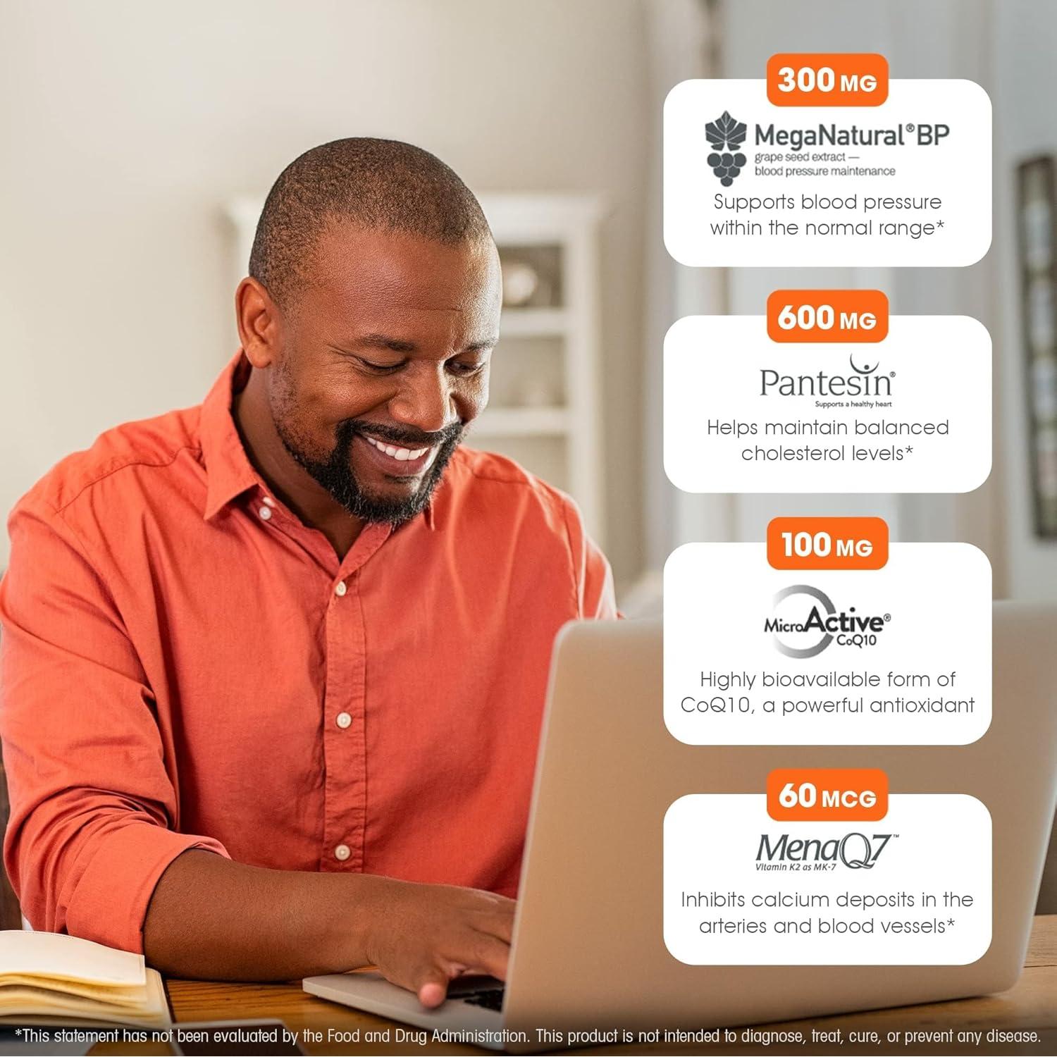 Suplemento Corazón Genius 60 Cápsulas Veganas - Salud Cardiovascular