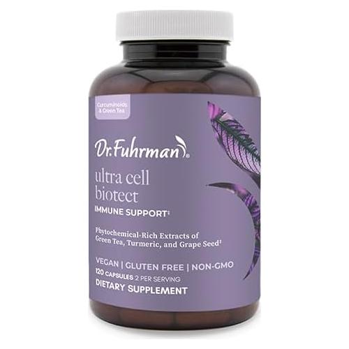 Ultra Cell Biotect - Soporte Antioxidante con Cúrcuma y Té Verde - 120 Cápsulas