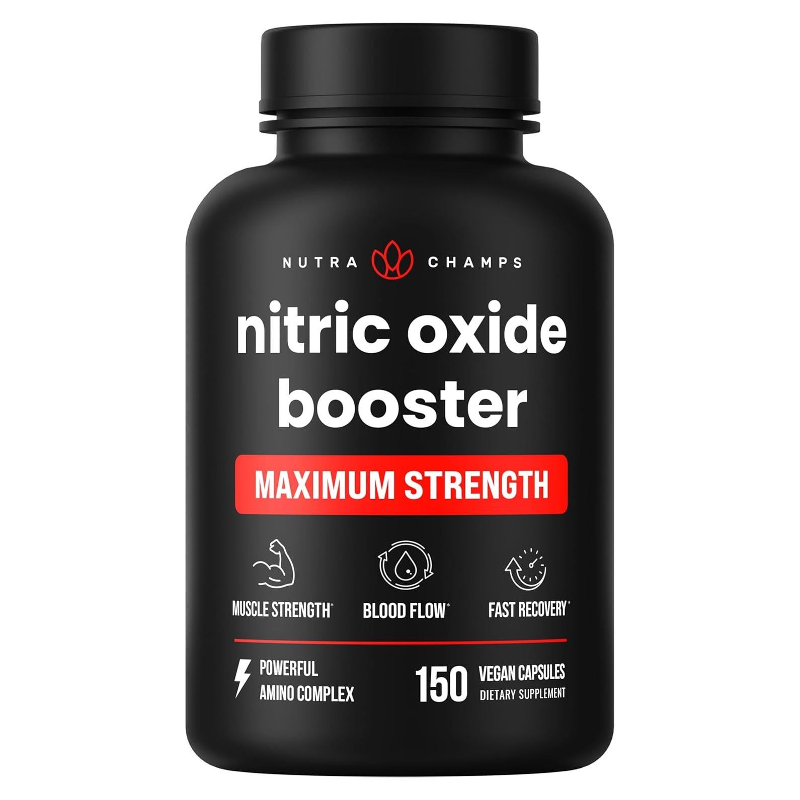 Suplemento Óxido Nítrico NutraChamps L-Arginina 240g