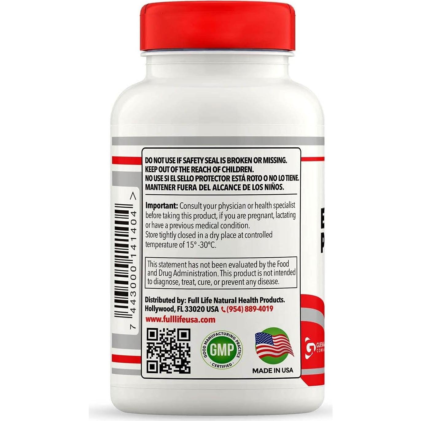 Aceite de Onagra Full Life 500mg - 100 Cápsulas Blandas