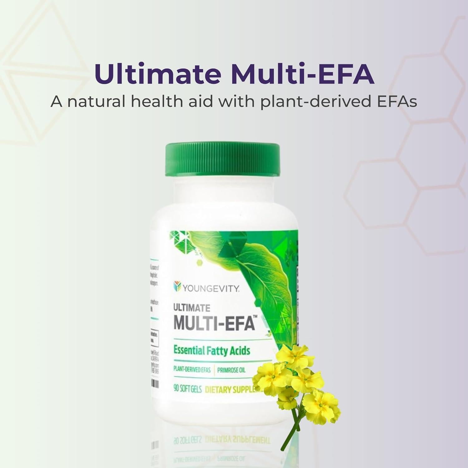 Suplemento EFA Multi-Ultimo Youngevity 90 Softgels Onagra