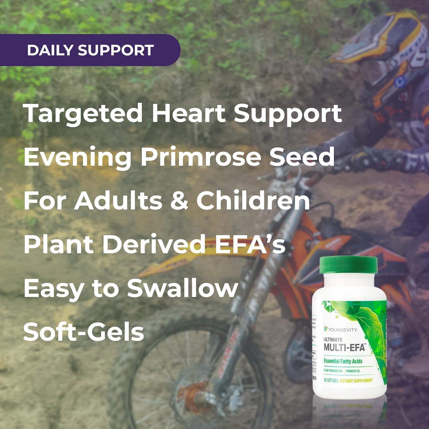 Suplemento EFA Multi-Ultimo Youngevity 90 Softgels Onagra