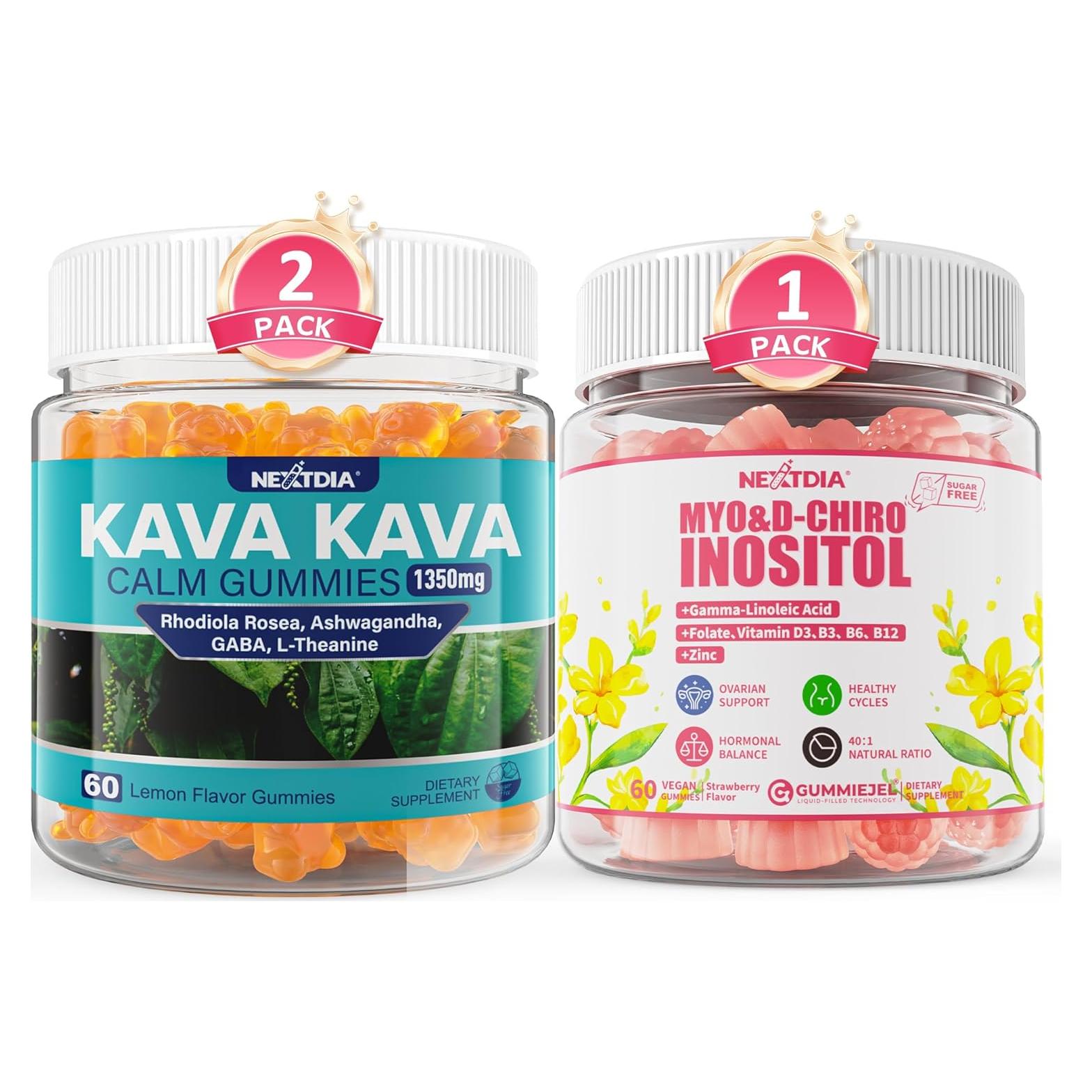 Suplemento Gominolas Inositol 2000mg + Aceite Onagra 50mg