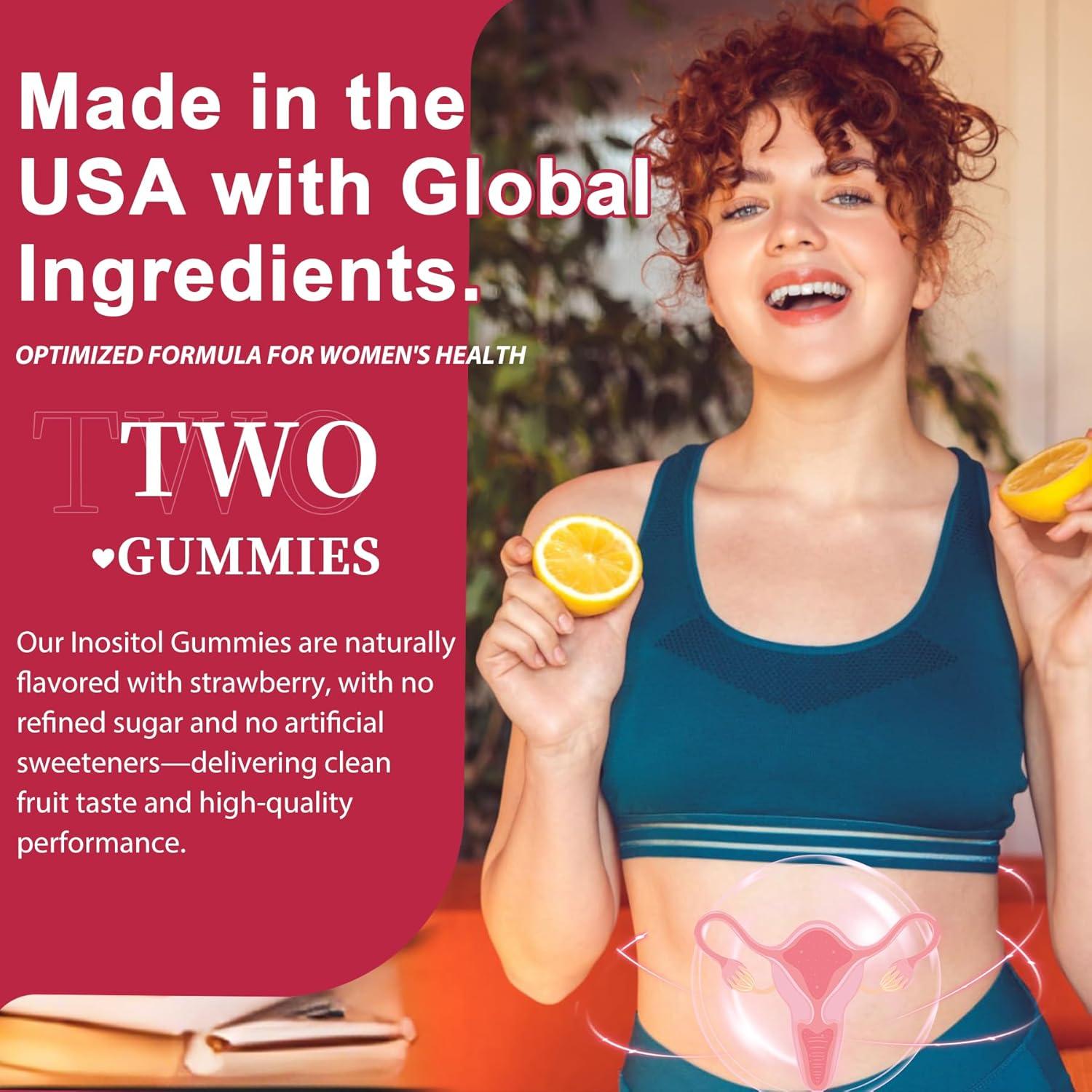 Gomitas de Inositol Veganas NEXTDIA 60ct - Sin Azúcar