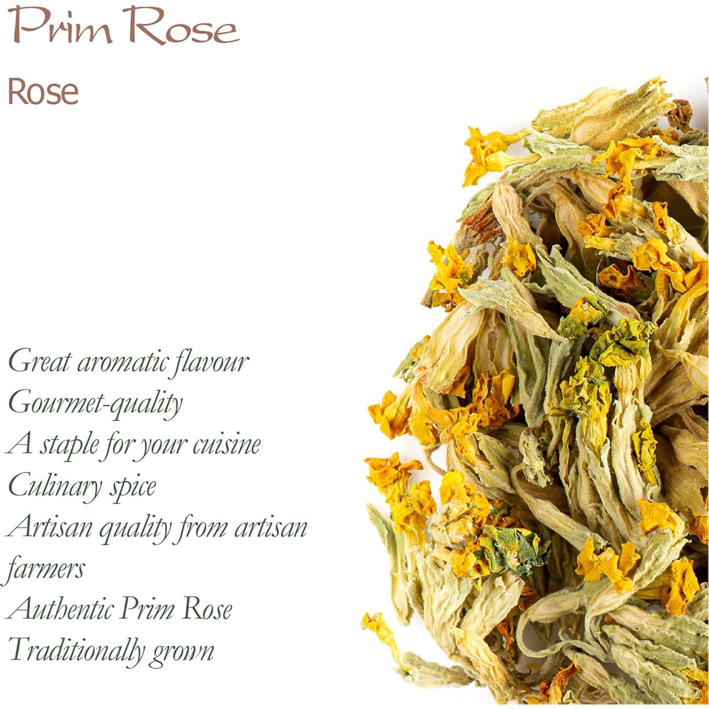 Té de Prímula Orgánico Valley of Tea - 50g Infusión Sin Cafeína