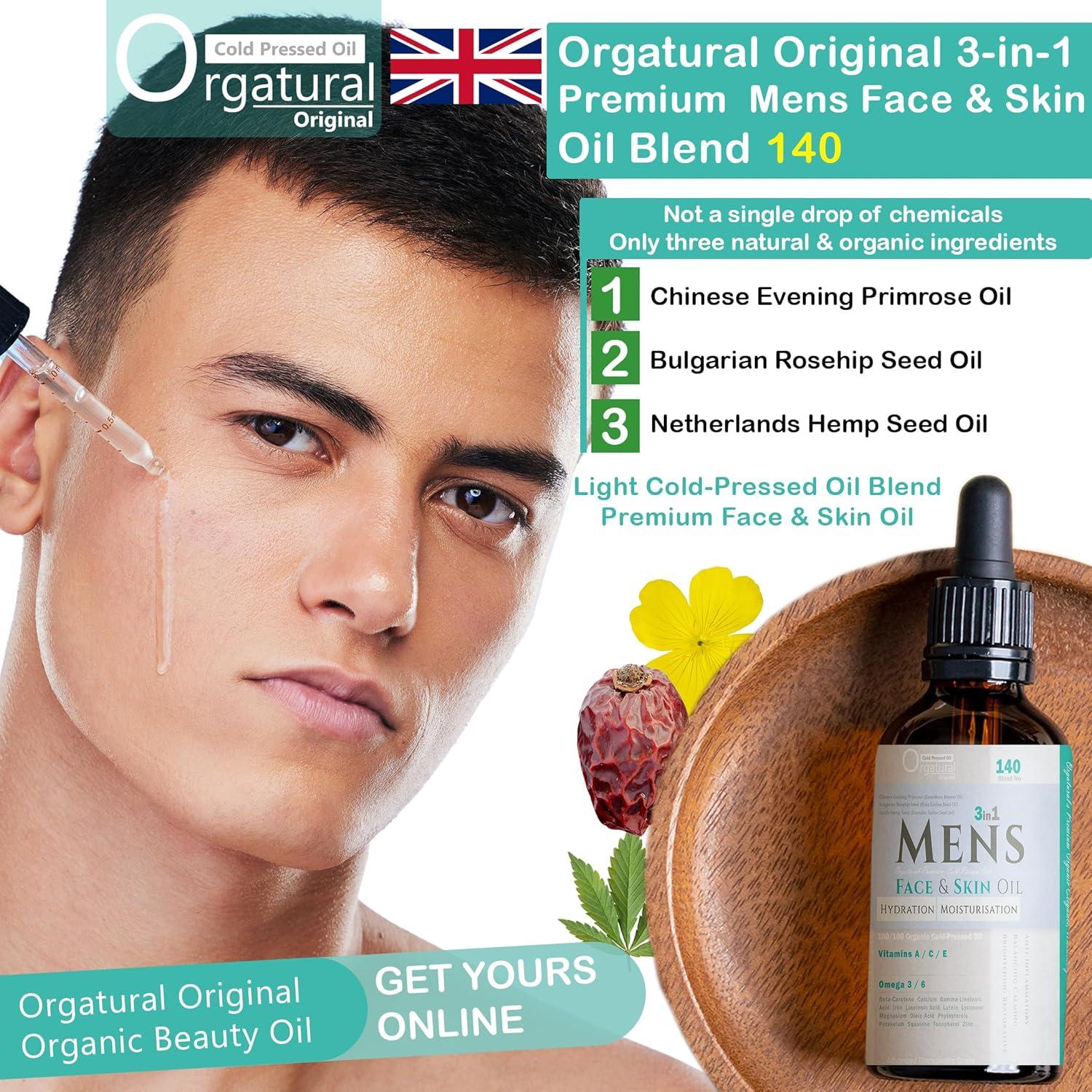 Aceite Facial y de Piel Orgatural 30ml - 100% Orgánico y Vegano