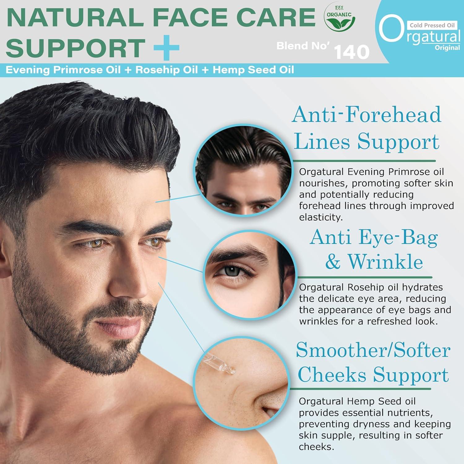 Aceite Facial y de Piel Orgatural 30ml - 100% Orgánico y Vegano