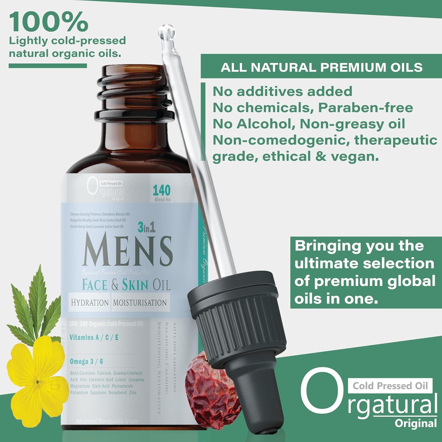 Aceite Facial y de Piel Orgatural 30ml - 100% Orgánico y Vegano